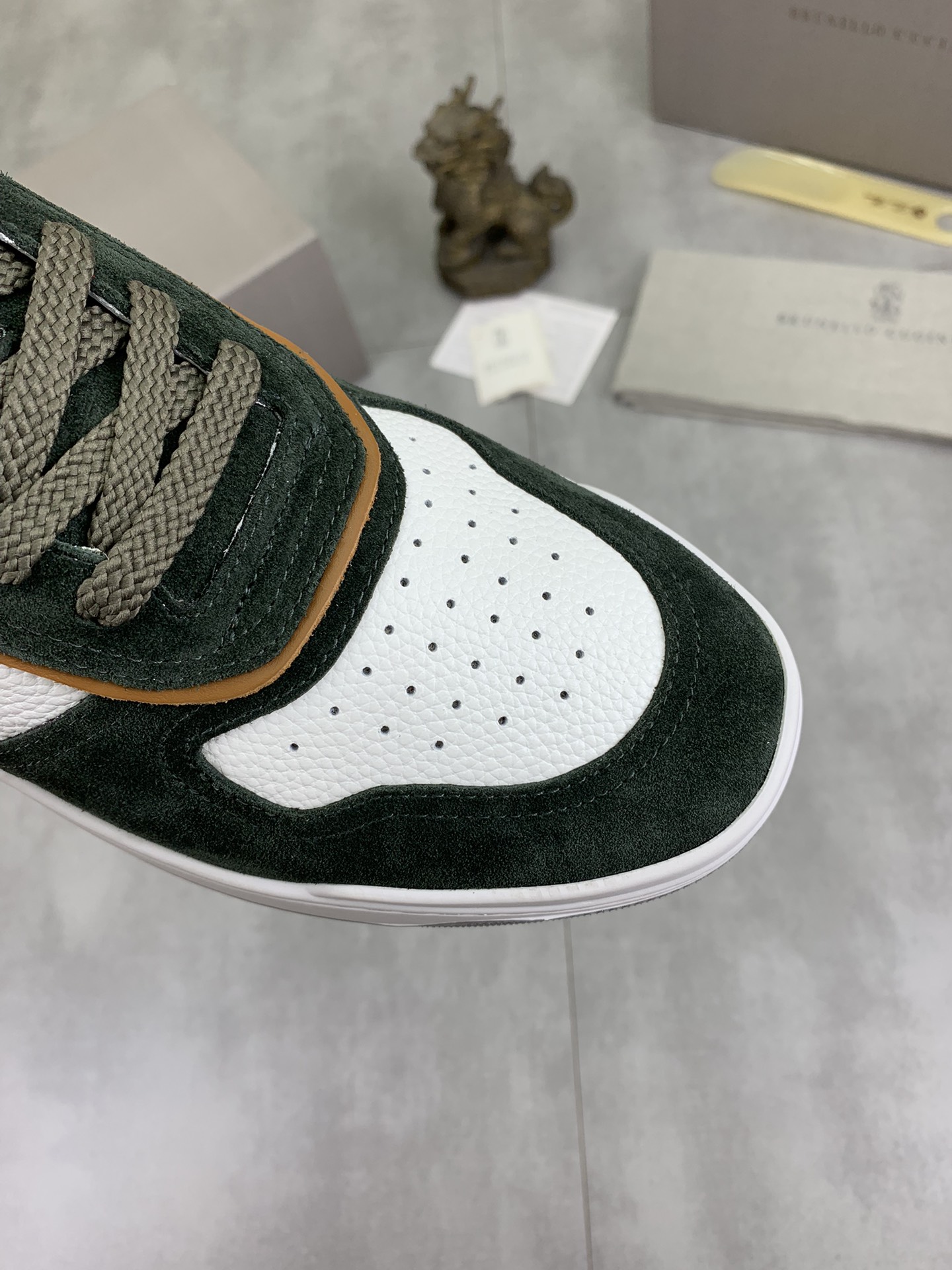 Precio de fábrica P280 Precio real Versión alta BC Nuevas zapatillas de caña baja Brunello Cucinell*