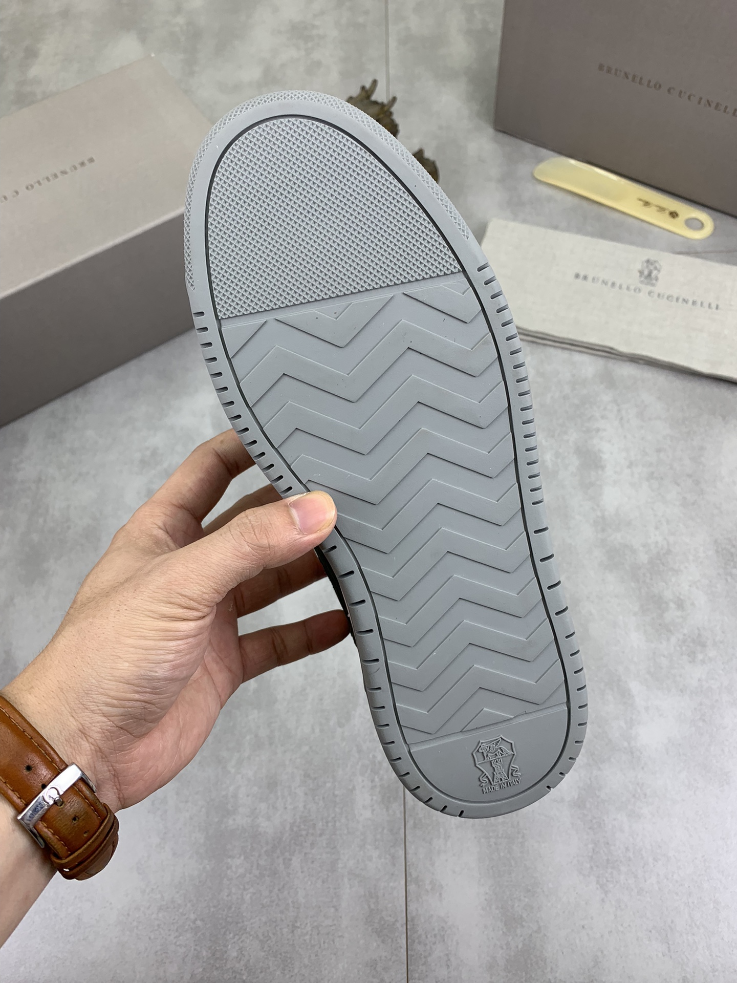 Precio de fábrica P280 Precio real Versión alta BC Nuevas zapatillas de caña baja Brunello Cucinell*