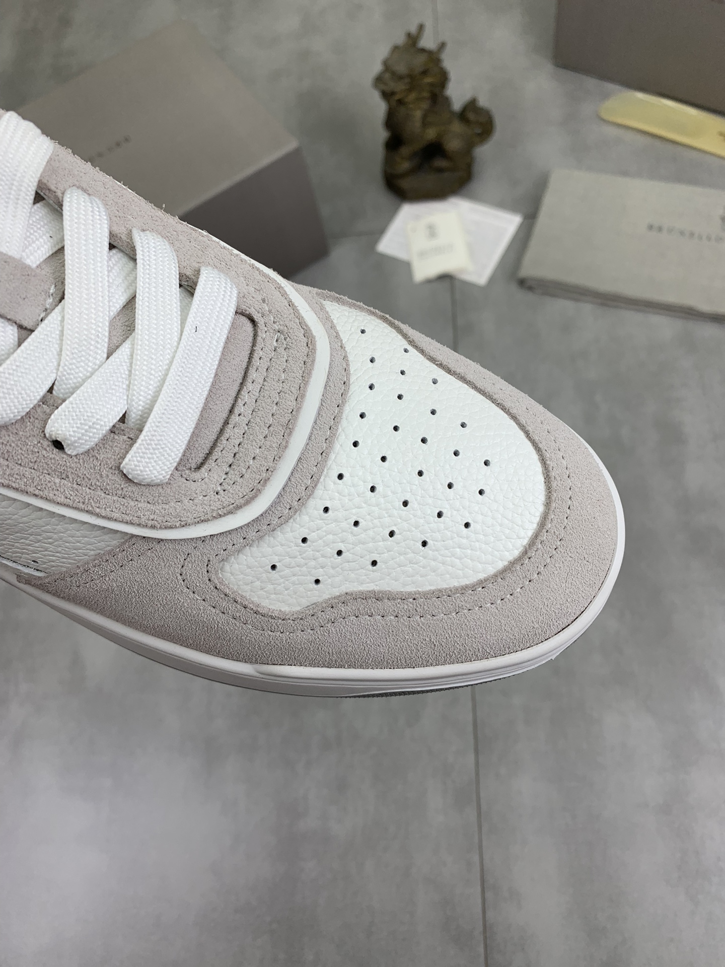 Precio de fábrica P280 Precio real Versión alta BC Nuevas zapatillas de caña baja Brunello Cucinell*