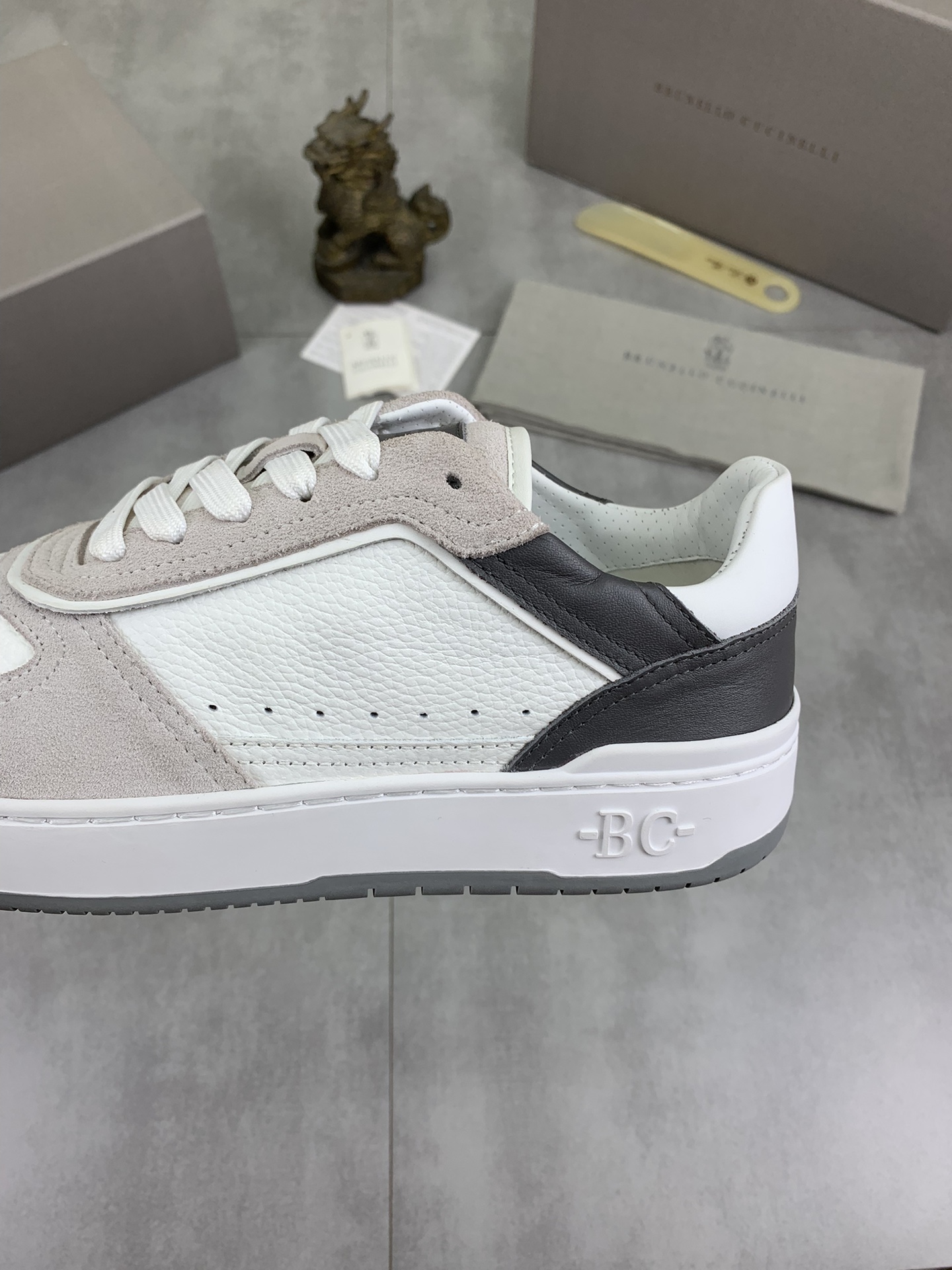 Precio de fábrica P280 Precio real Versión alta BC Nuevas zapatillas de caña baja Brunello Cucinell*