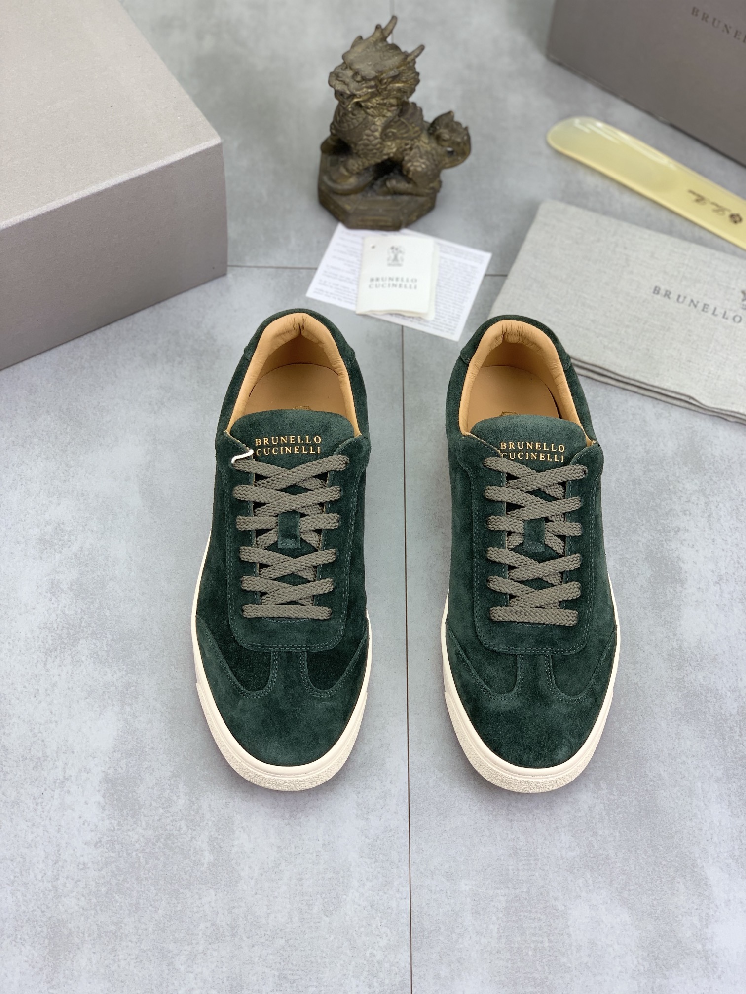 Precio de fábrica P280 Precio real Versión alta BC Nuevas zapatillas de caña baja Brunello Cucinell*