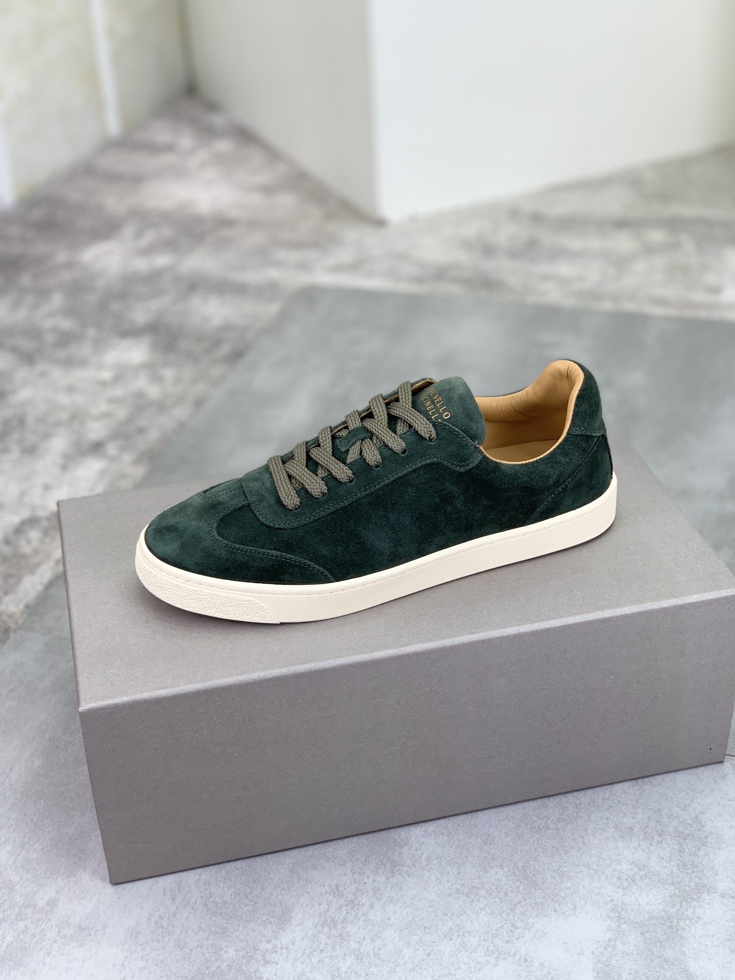 Precio de fábrica P280 Precio real Versión alta BC Nuevas zapatillas de caña baja Brunello Cucinell*