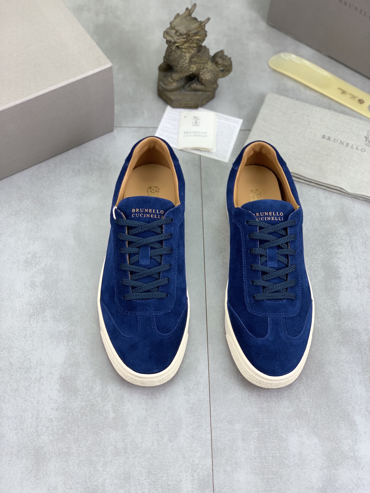 Precio de fábrica P280 Precio real Versión alta BC Nuevas zapatillas de caña baja Brunello Cucinell*