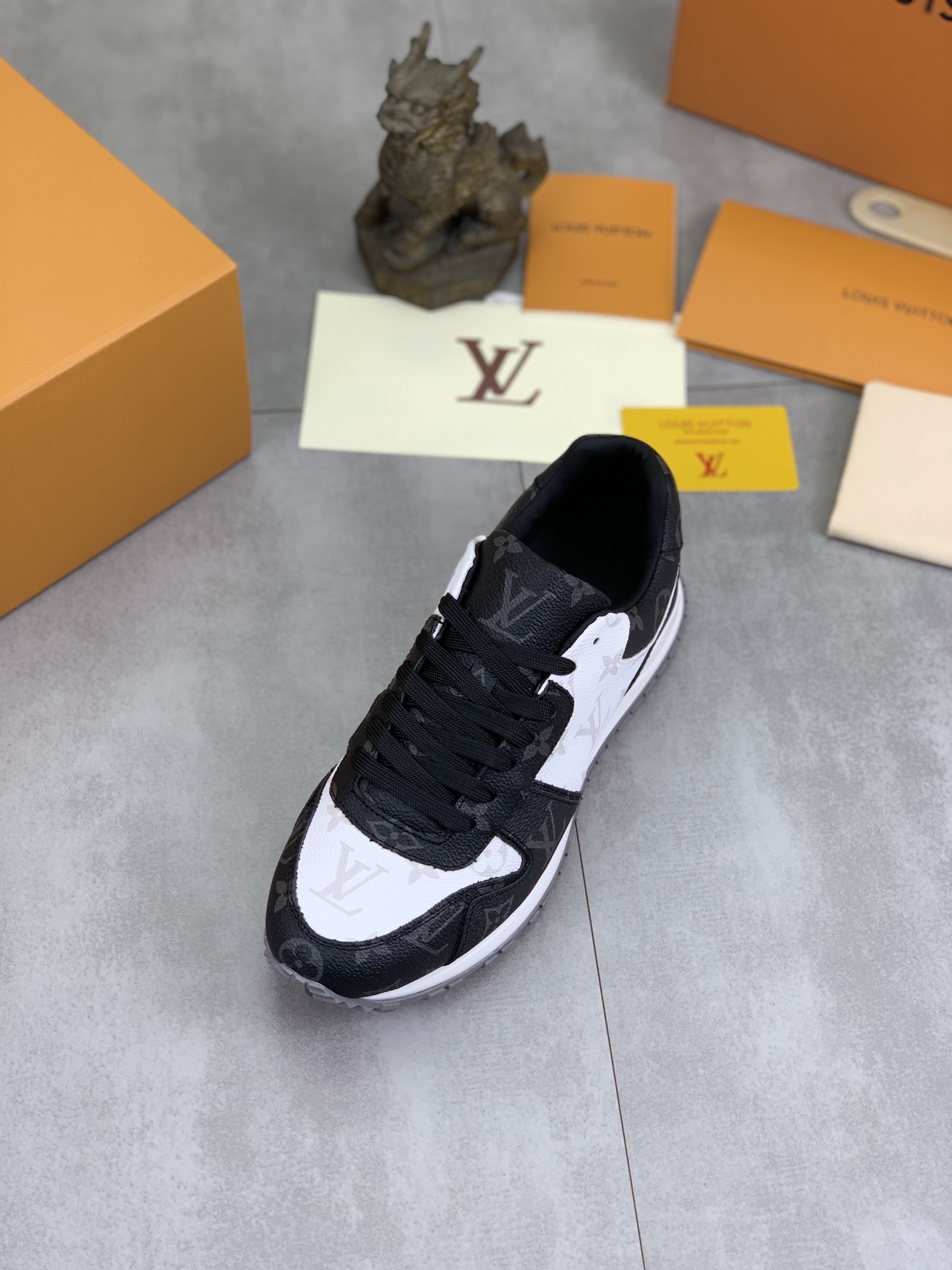 Louis Vuitton Men's Run Away Pulse Sneaker Classic Monogram Size 38-44 5 i1732550862 8700 0