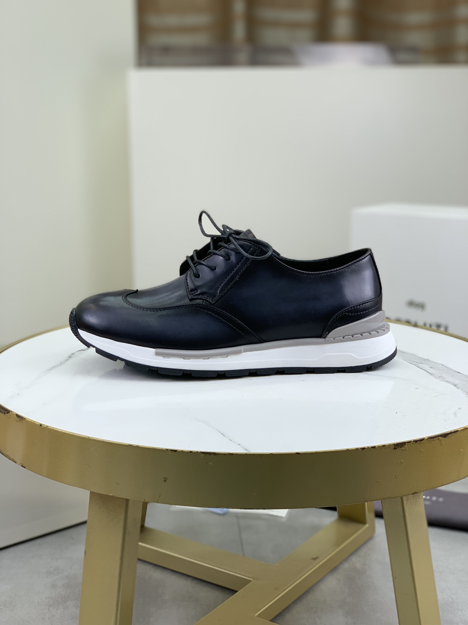 Precio de fábrica P460 versión superior Berluti Bruti zapatos casuales de los deportes de los hombre