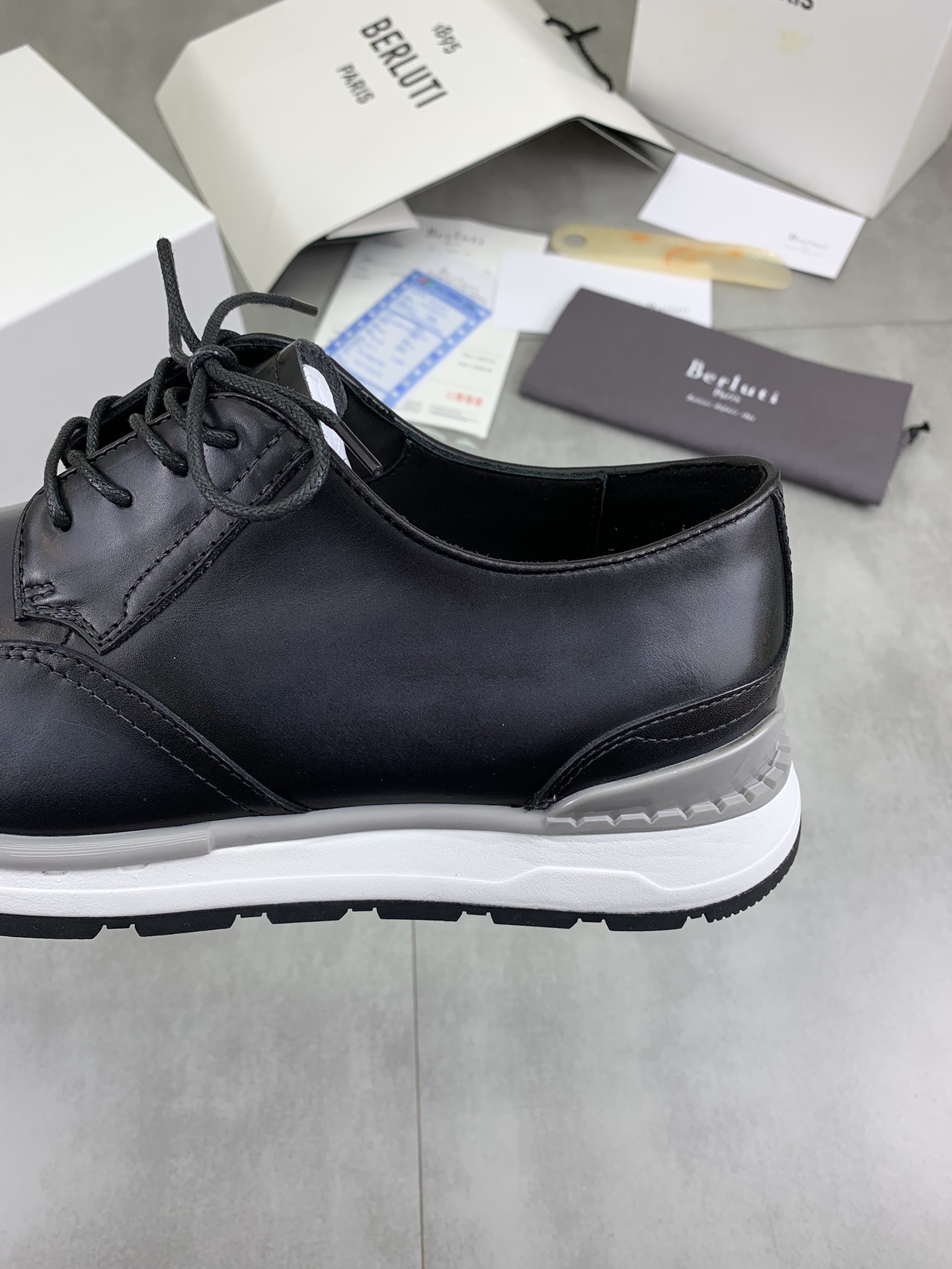 Precio de fábrica P460 versión superior Berluti Bruti zapatos casuales de los deportes de los hombre