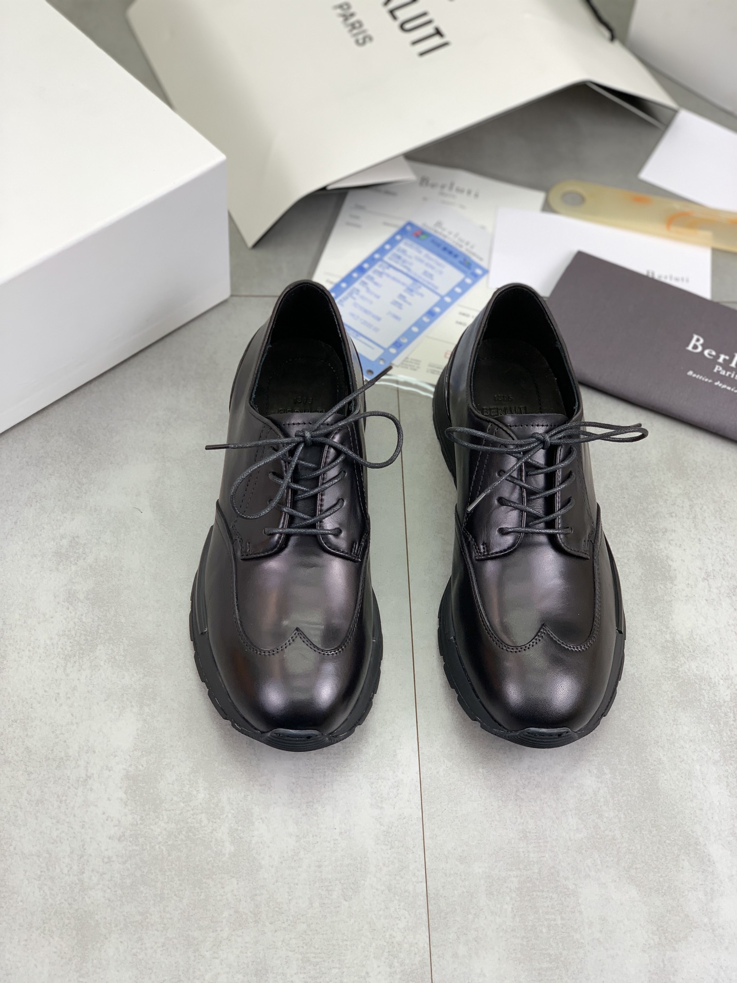Precio de fábrica P460 versión superior Berluti Bruti zapatos casuales de los deportes de los hombre