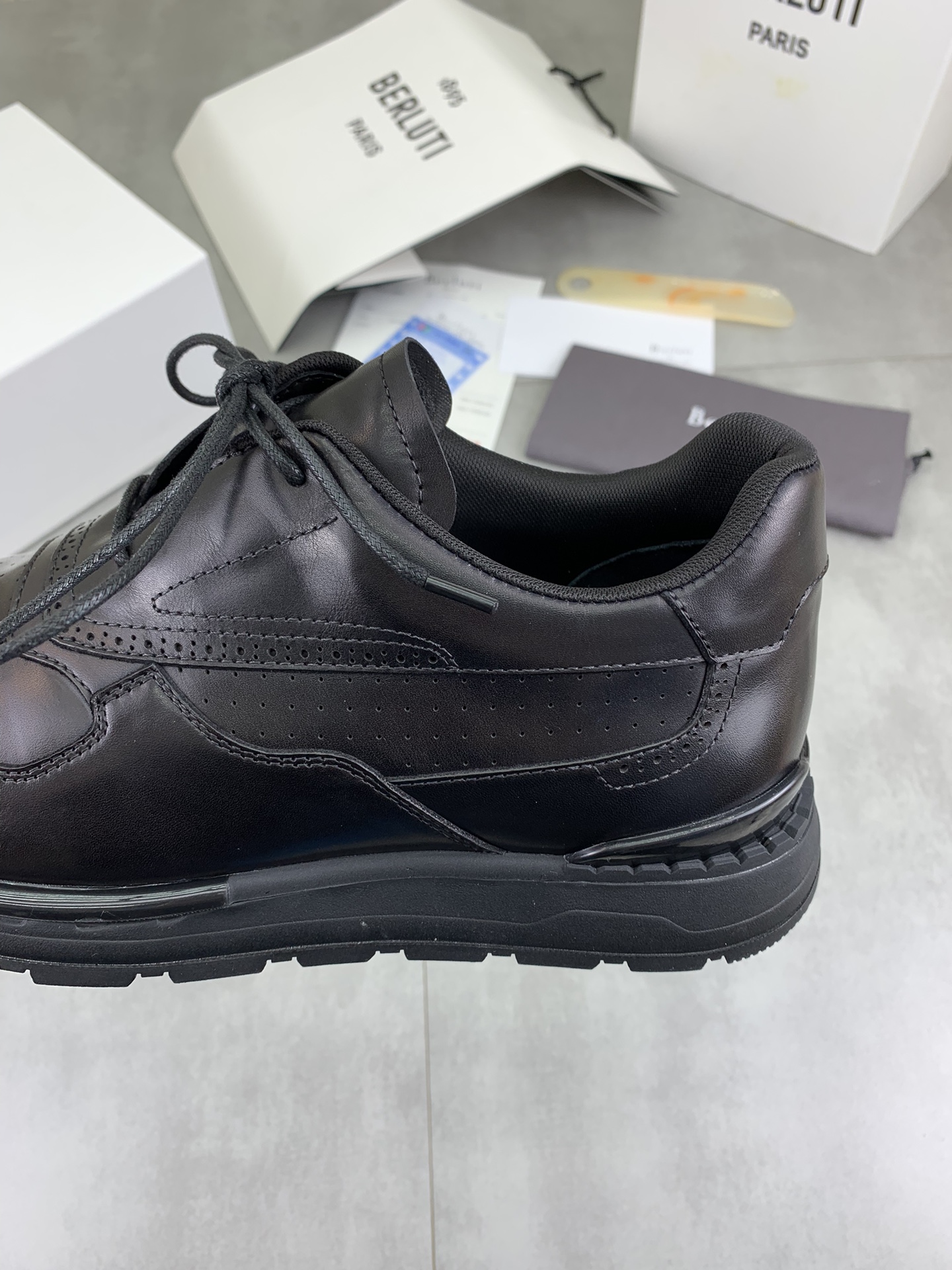 Precio de fábrica P460 versión superior Berluti Bruti zapatos deportivos casuales de los hombres de 
