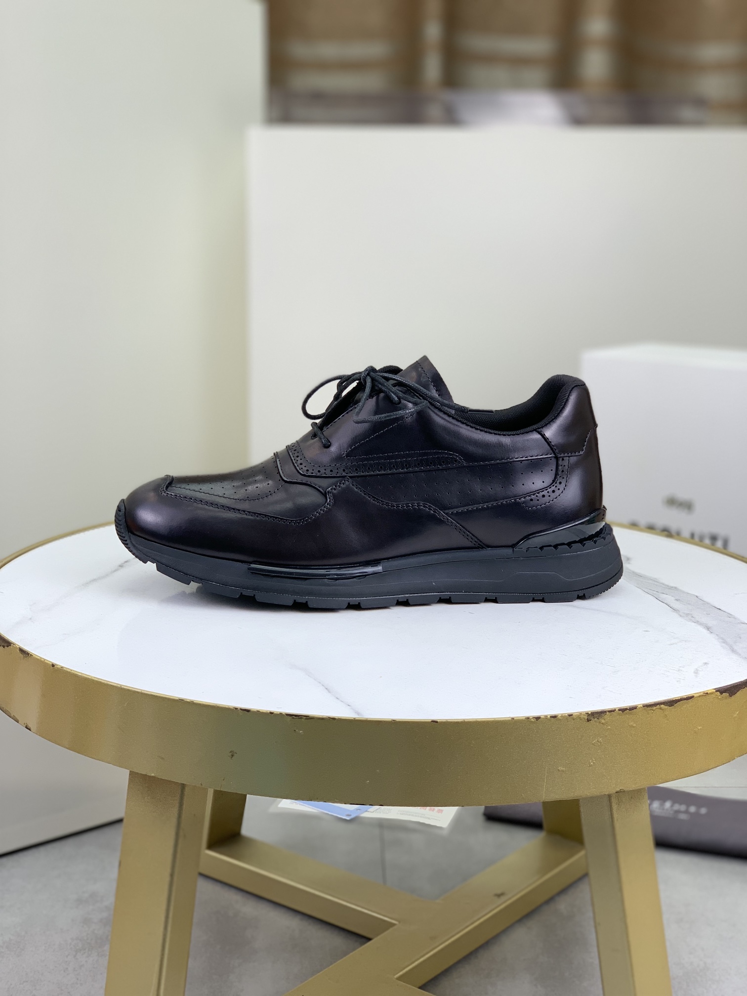 Precio de fábrica P460 versión superior Berluti Bruti zapatos deportivos casuales de los hombres de 
