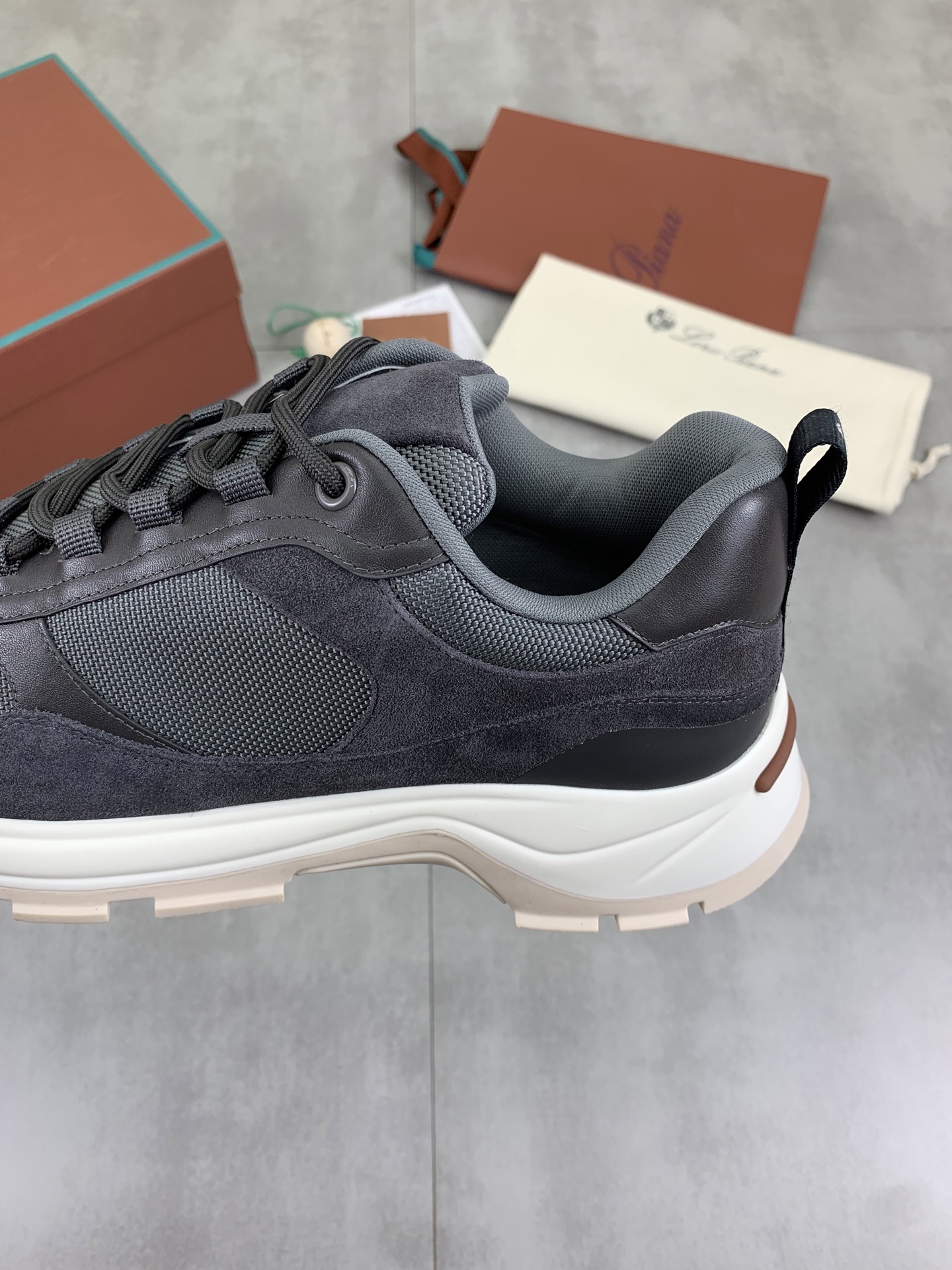 Loro Piana Men's Suede Leather Runner: Comfortable, Stylish Sneakers 8 i1742312340926 8572 0 6