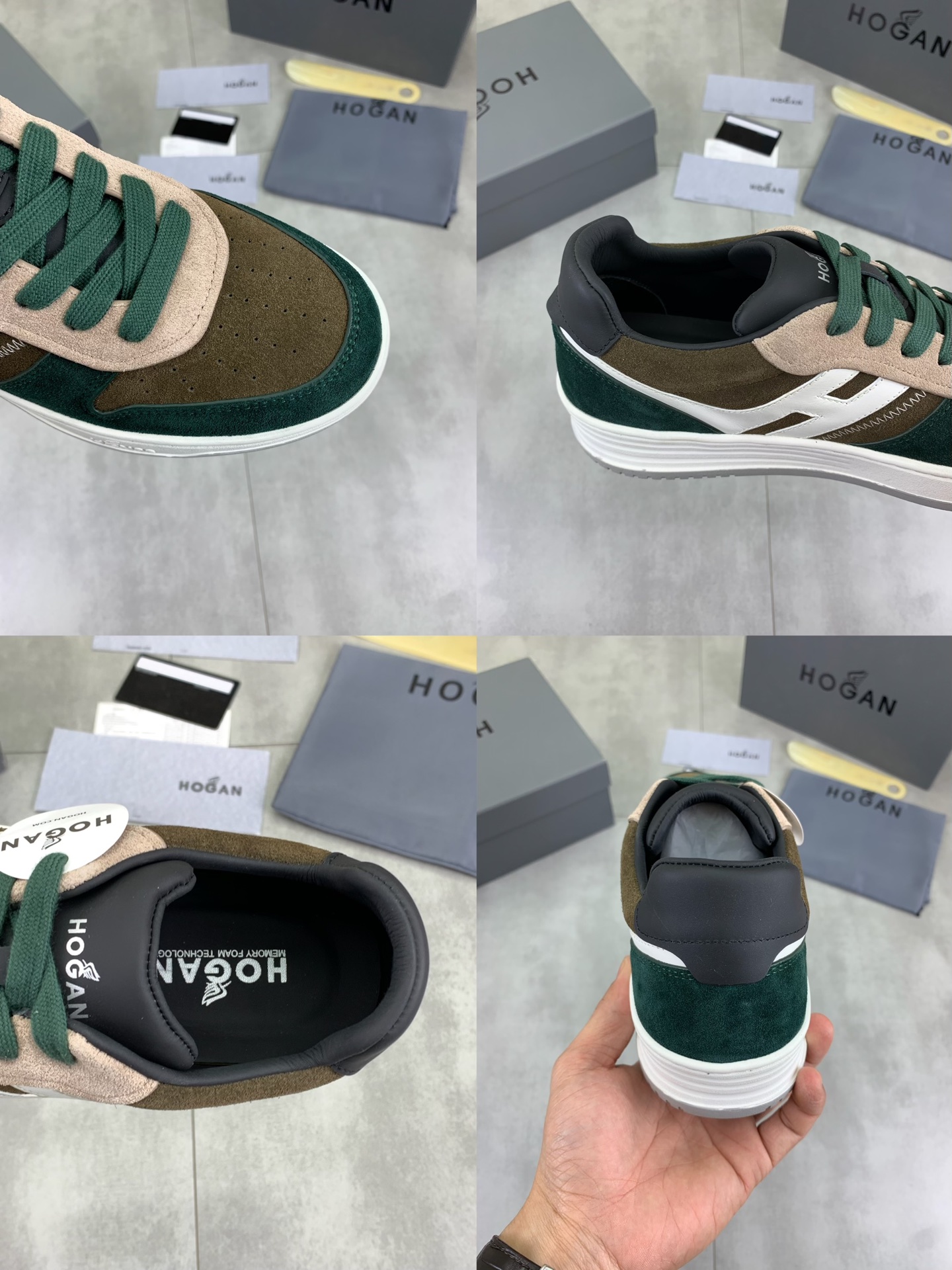 Hogan H630 Series Sneakers: Retro Style, Premium Leather, and Comfortable Fit 10 i1744215724018 7023 0 8