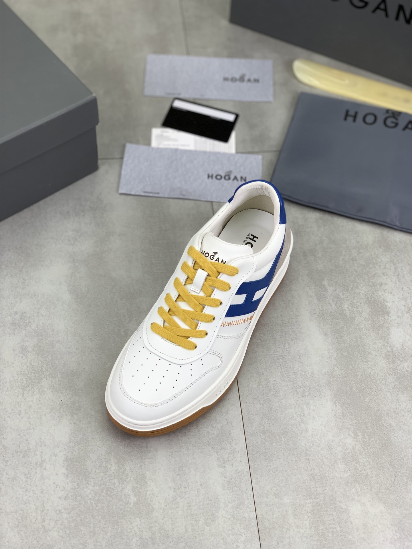 Hogan H630 Series Retro Sneakers - Premium Leather, Comfortable EVA Sole 5 i1744215845207 4367 0 3