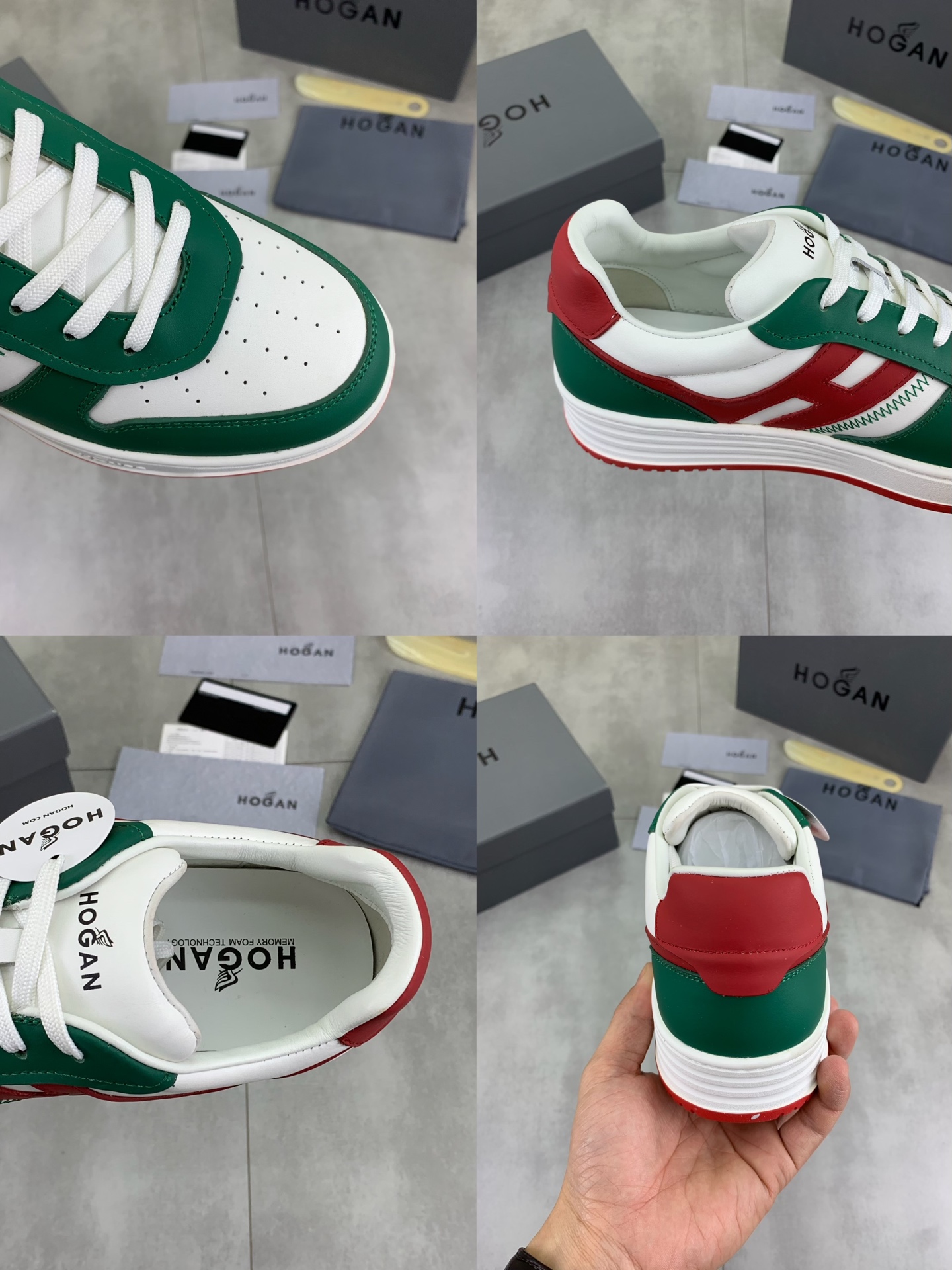 Hogan H630 Series Retro Sneakers - Basketball Style with Distinctive HGN86 Logo 10 i1744216006043 6749 0 8
