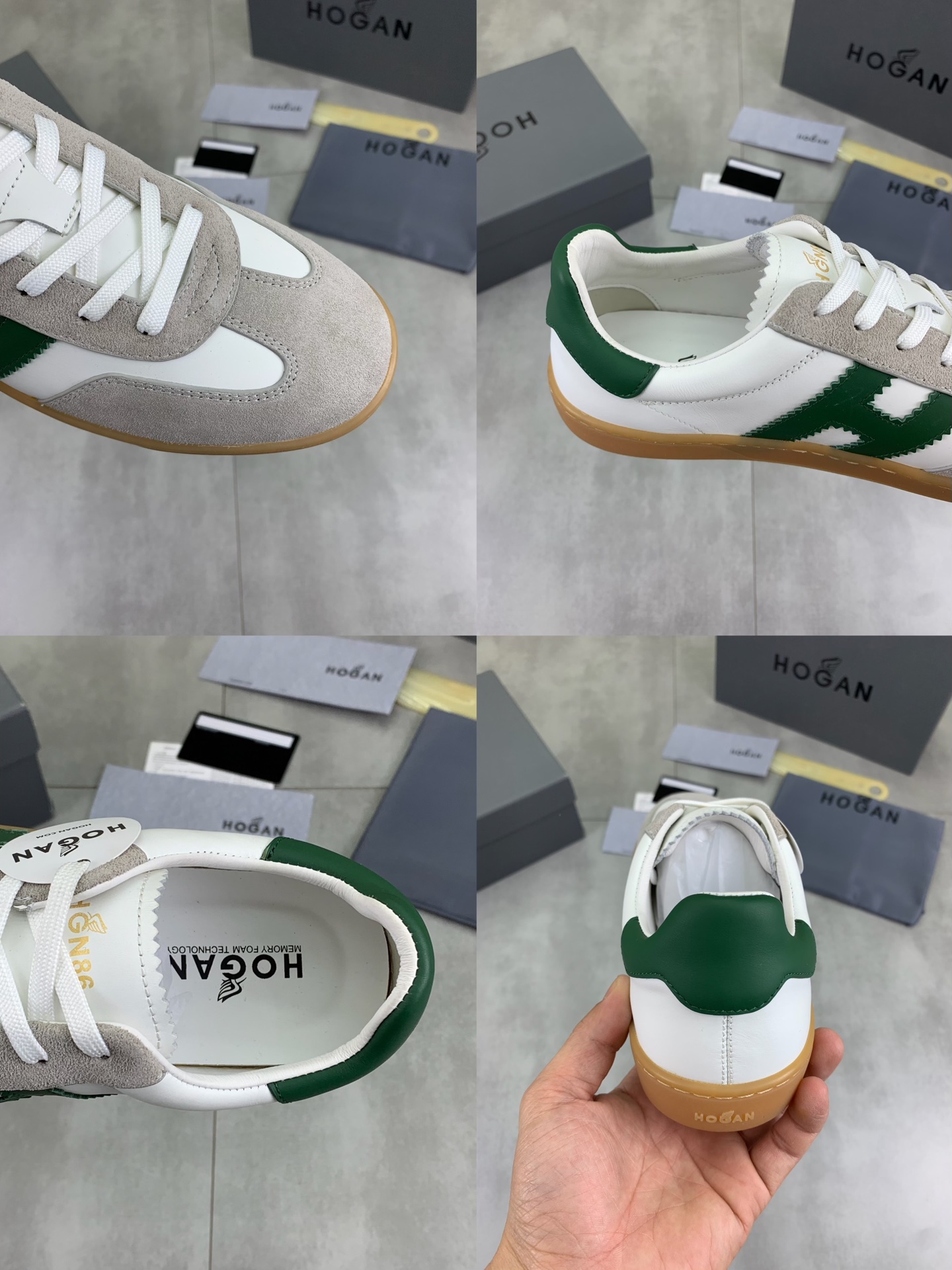 Hogan H630 Series Men's Leather Sneakers - Retro Style & Comfort 10 i1744216194837 6943 0 8