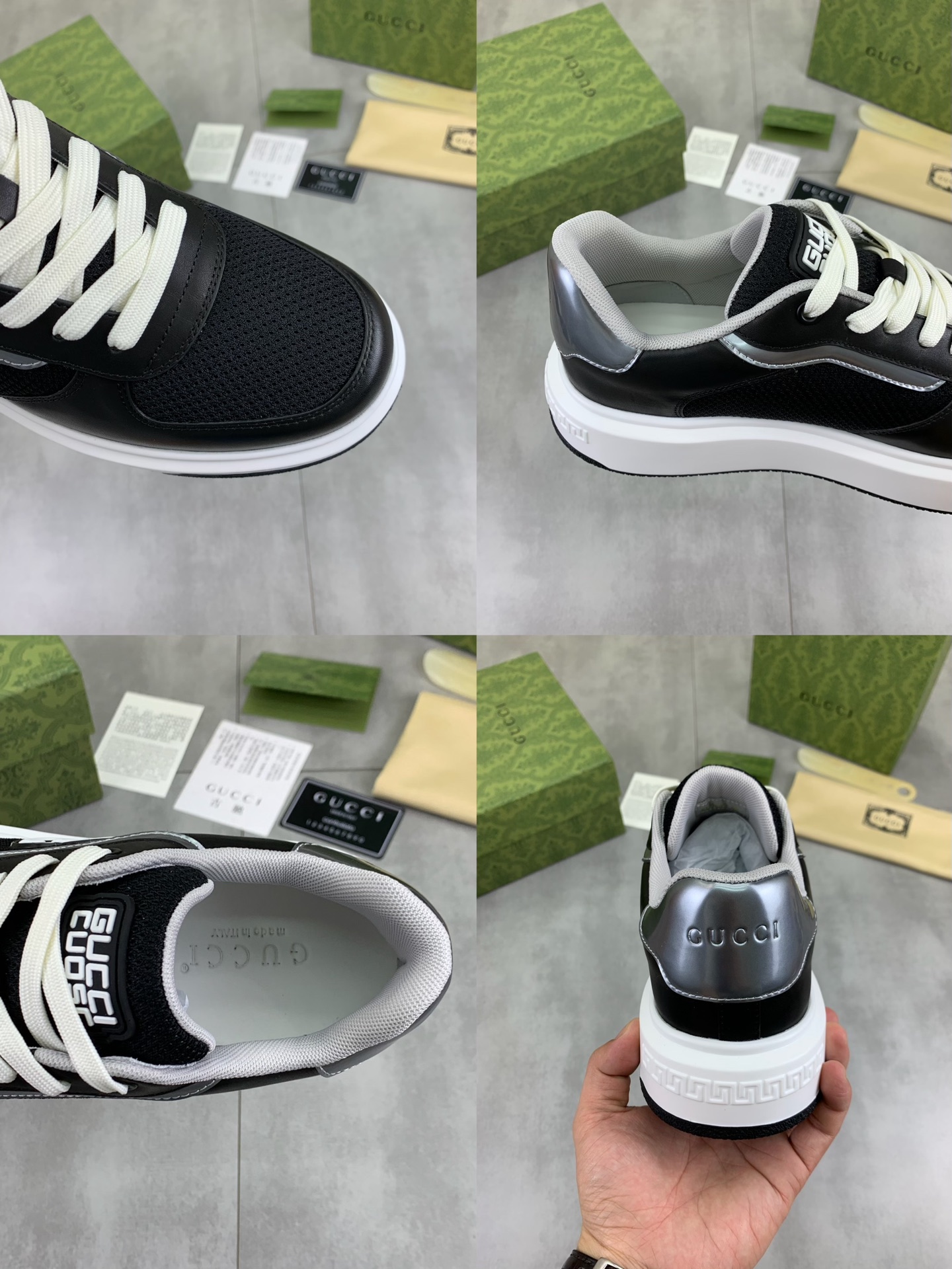 Gucci Leather Sneakers with Interlocking G - Italian Craftsmanship 10 i1746379190915 2263 0 8