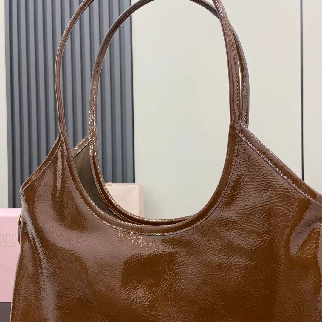 IVY Naplak Leather Tote Bag - Brown, Designer Style, Spacious & Durable 8 i1744915942 8061 4