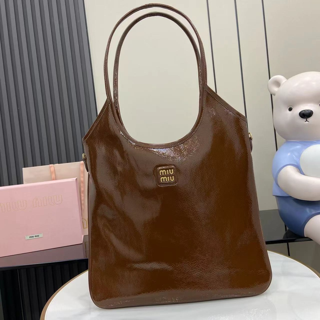 IVY Naplak Leather Tote Bag - Brown, Designer Style, Spacious & Durable 2 i1744915942 990 3