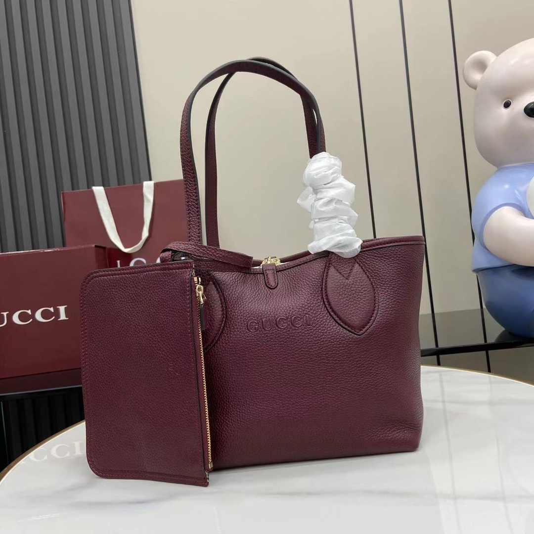 Сумка-тоут Gucci с косметичкой
