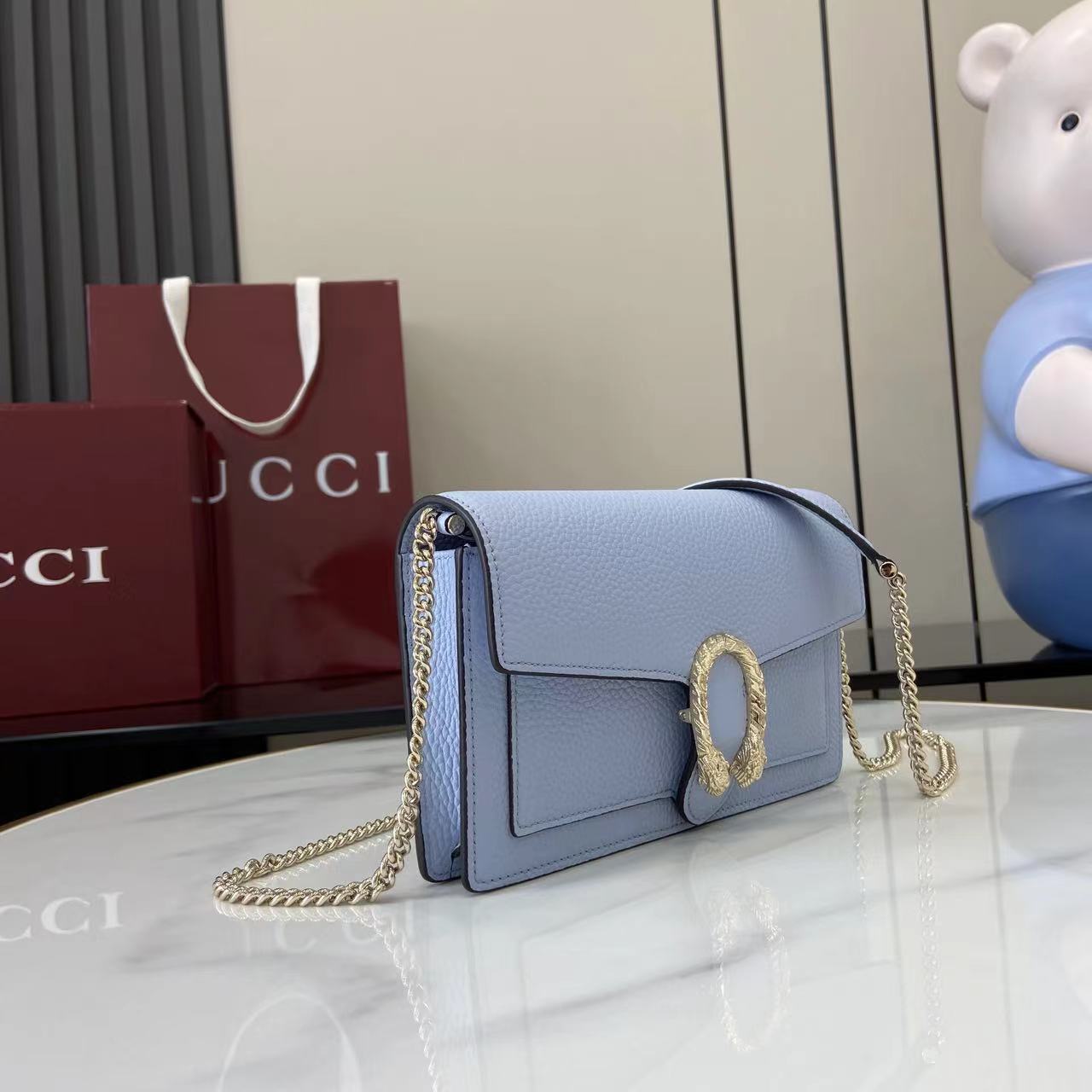 Сумка Gucci Dionysus голубая