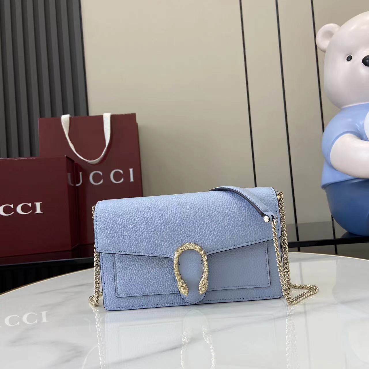 Сумка Gucci Dionysus голубая