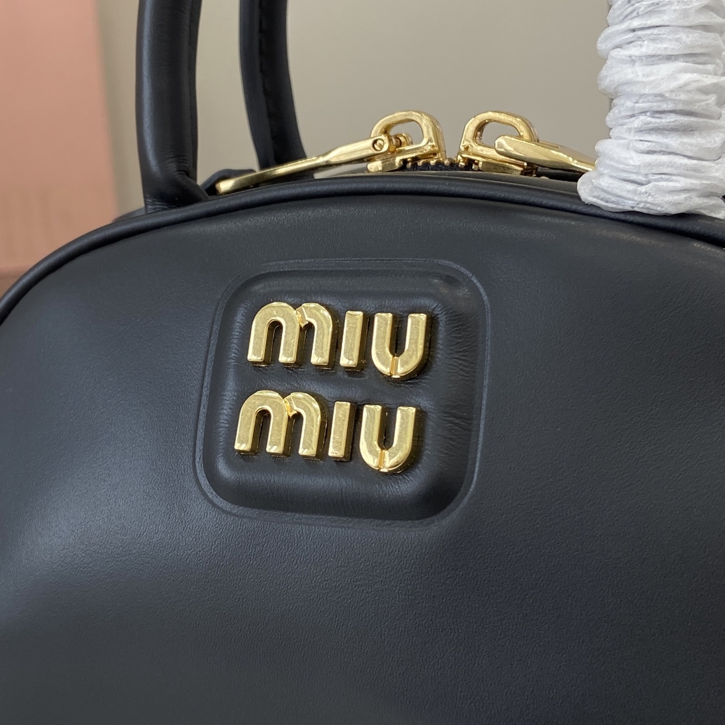 Miu Miu IVY Black Leather Handbag - Chic & Compact, Model 5BC085 6 i1749623744296 6585 0 4