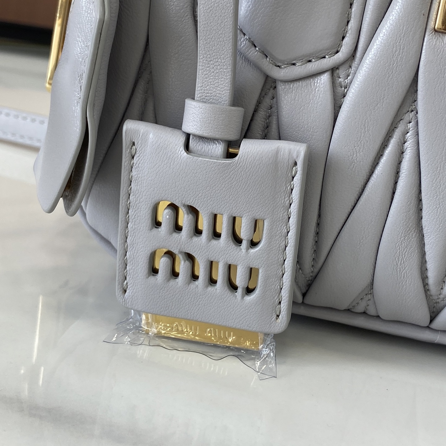 Miu Miu Arcadia Matelassé Leather Bowling Bag - Light Pink & Pearl Gray 12 i1749623827439 6251 0 10