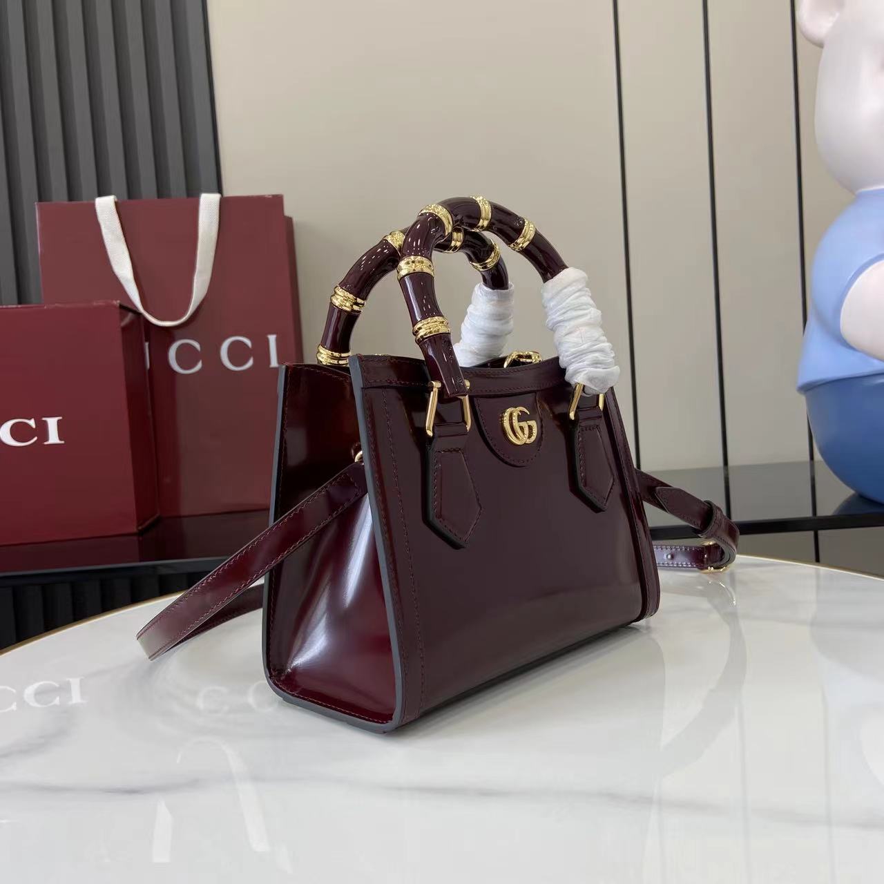 Сумка Gucci с бамбуковой ручкой