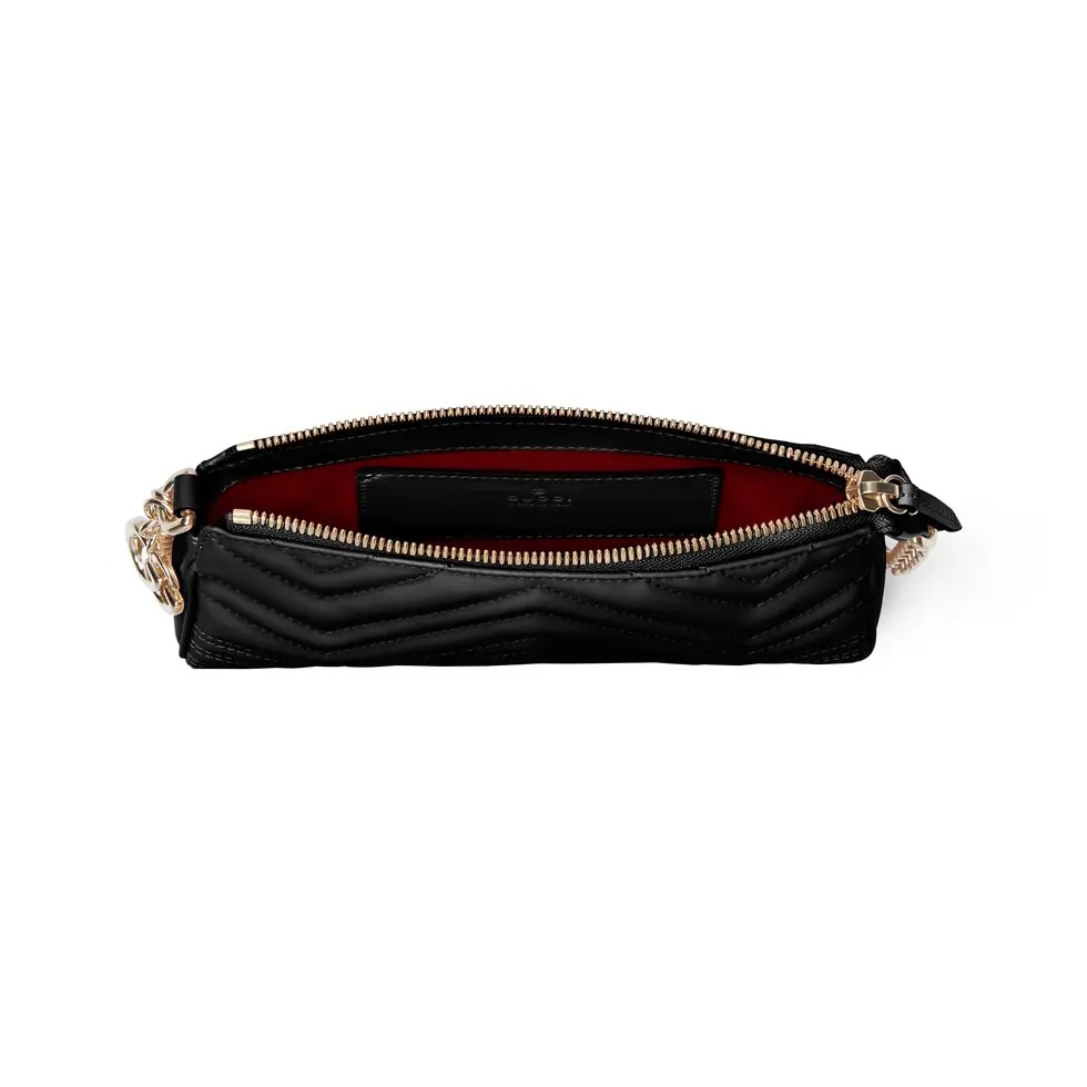 Gucci Marmont Small Shoulder Bag - Black Quilted Leather with Chain Strap 9 i1756531244230 7988 0 7