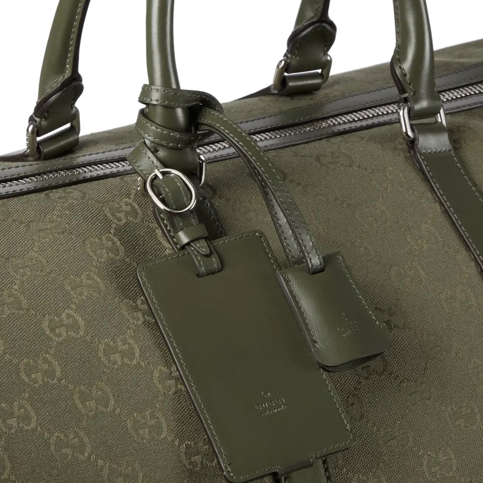 Gucci Green Canvas Duffle Bag with Red and Green Web Detail 7 i1756531692000 4264 0 5