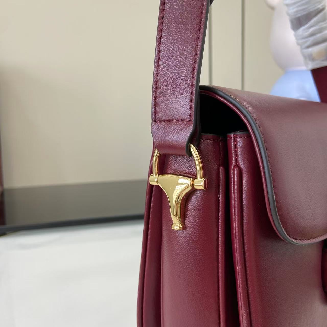 Gucci Horsebit 1955 Red Leather Shoulder Bag - Elegant & Timeless Design 11 i1760528112632 8782 0 9