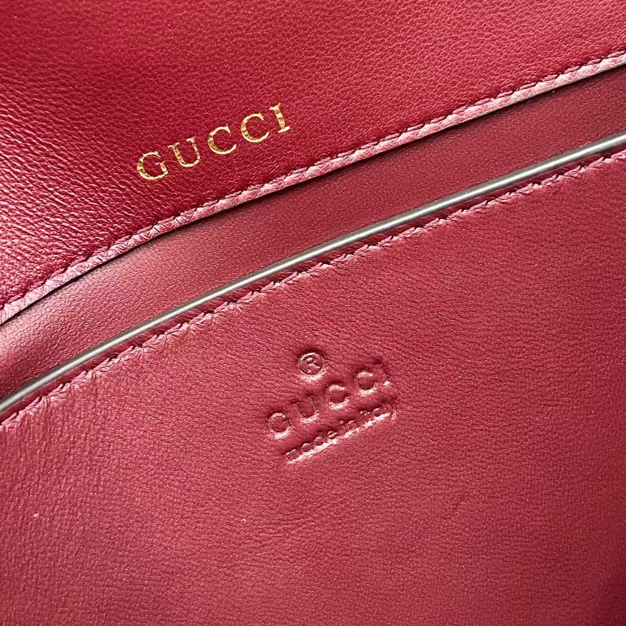 Gucci Horsebit 1955 Red Leather Shoulder Bag - Elegant & Timeless Design 10 i1760528116222 3709 0 8