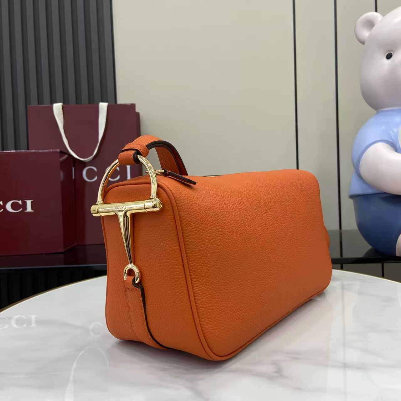 Сумка Gucci оранжевая
