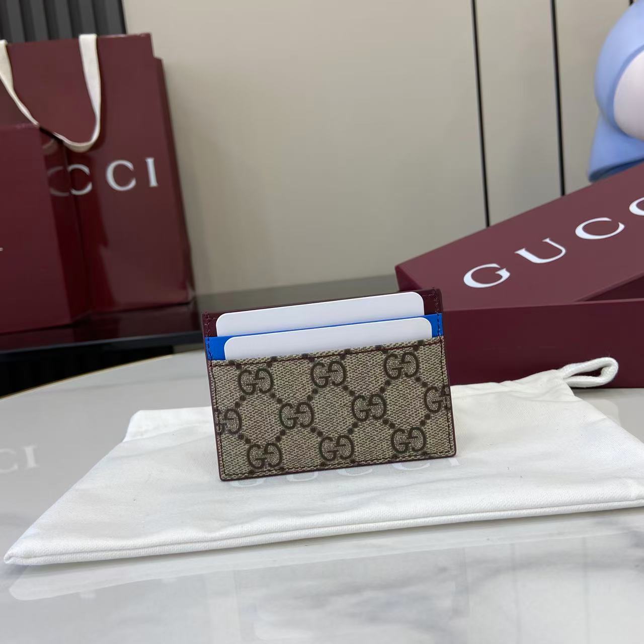 Картхолдер Gucci с принтом