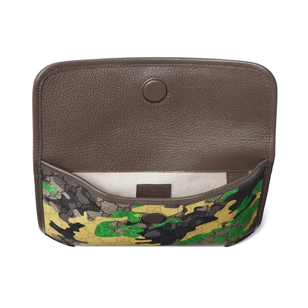 Gucci GG monogram camouflage crossbody