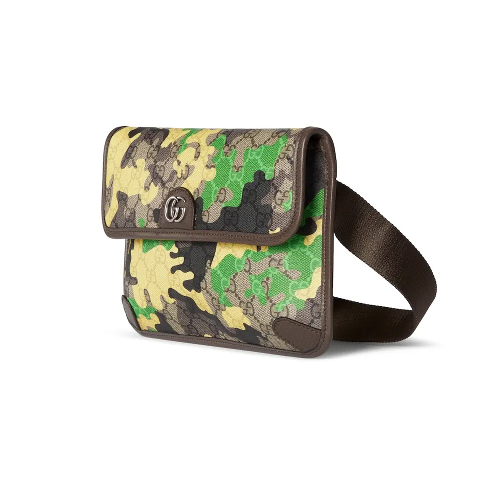 Gucci Marbled GG monogram camouflage crossbody