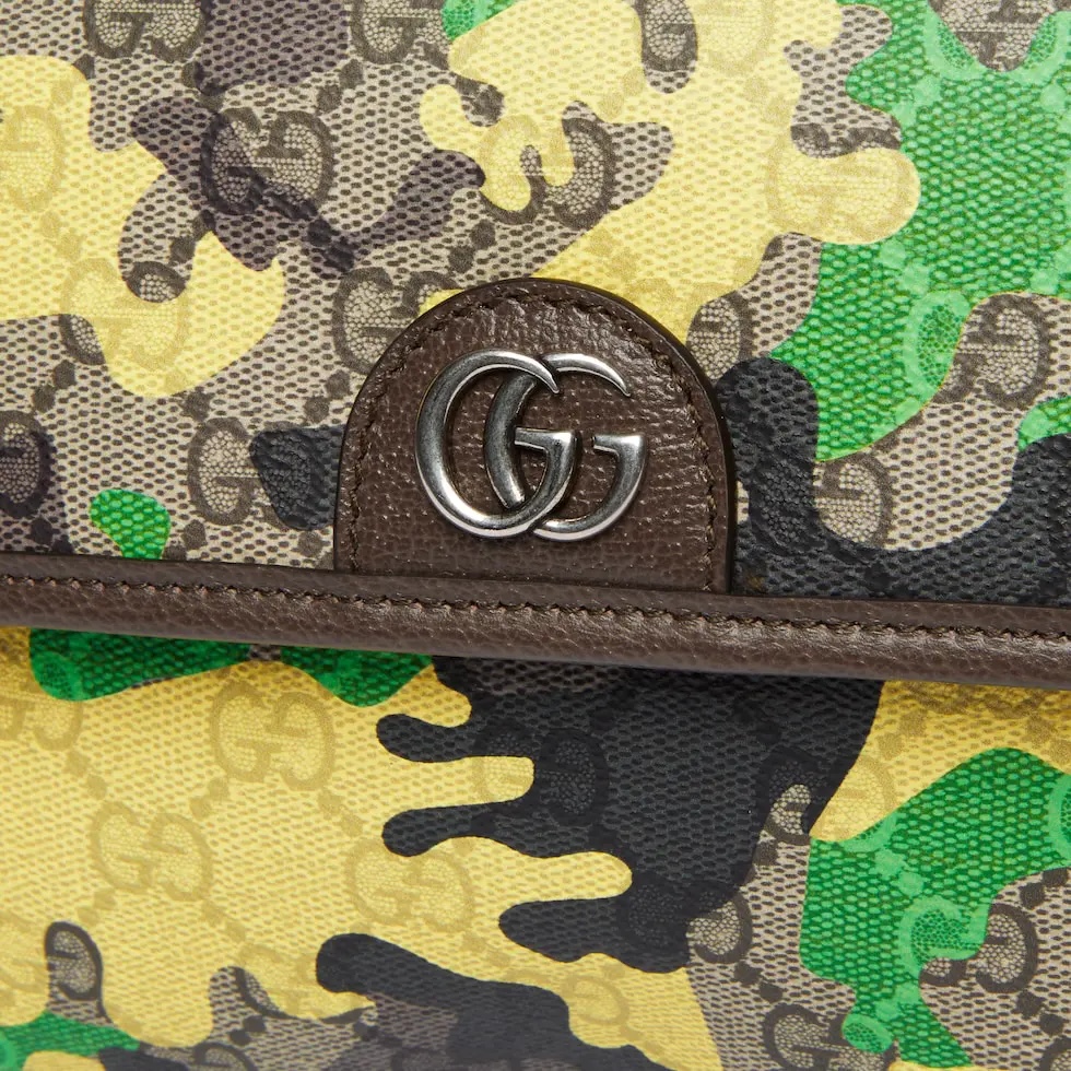 Gucci Marbled GG monogram camouflage crossbody