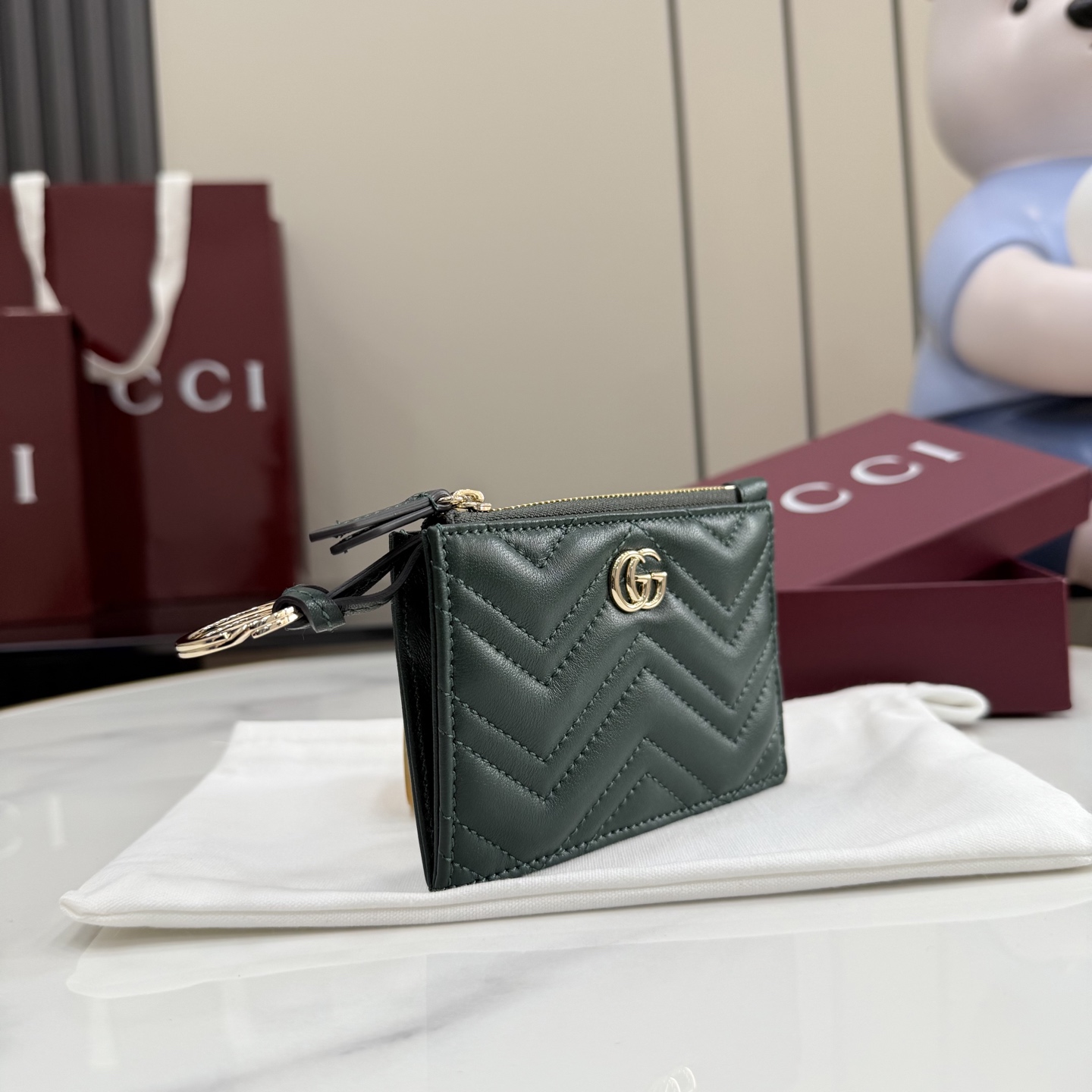 Портмоне Gucci с молнией