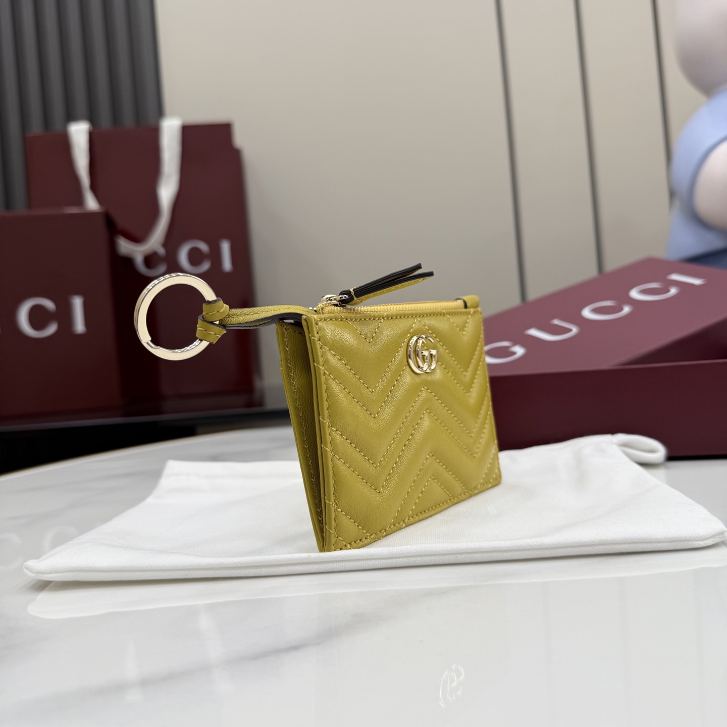 Портмоне Gucci с кольцом