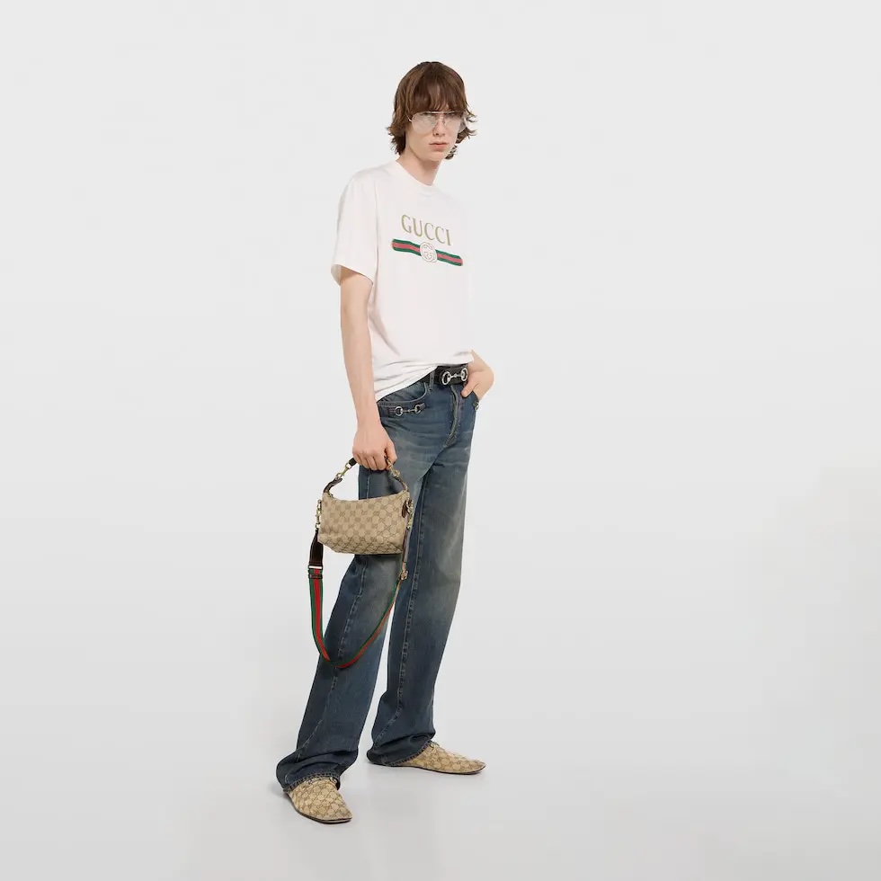Gucci Brera Beige GG canvas shoulder everyday