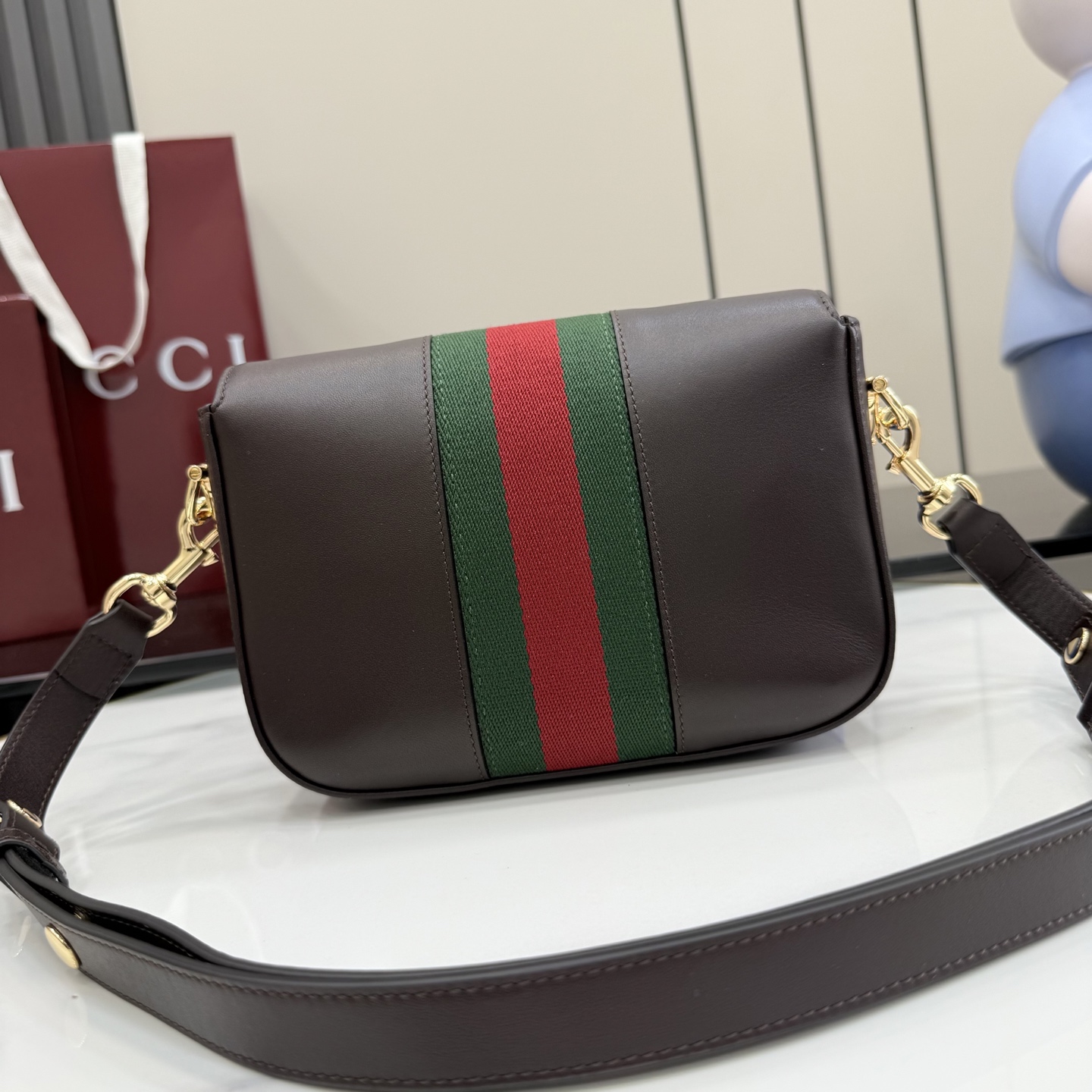 Gucci 2026春夏系列全新上市 Gucci Horsebit 1955 系列包袋呈现柔韧雅致的廓形