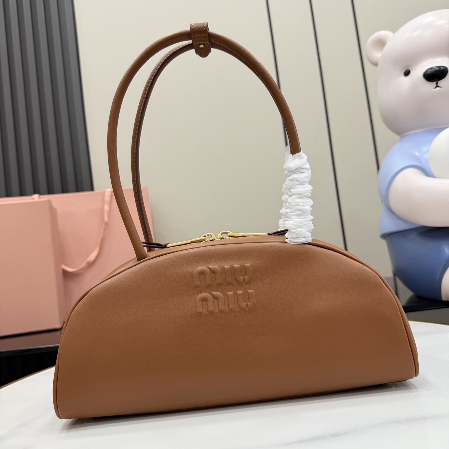 Сумка Miu Miu коричневая