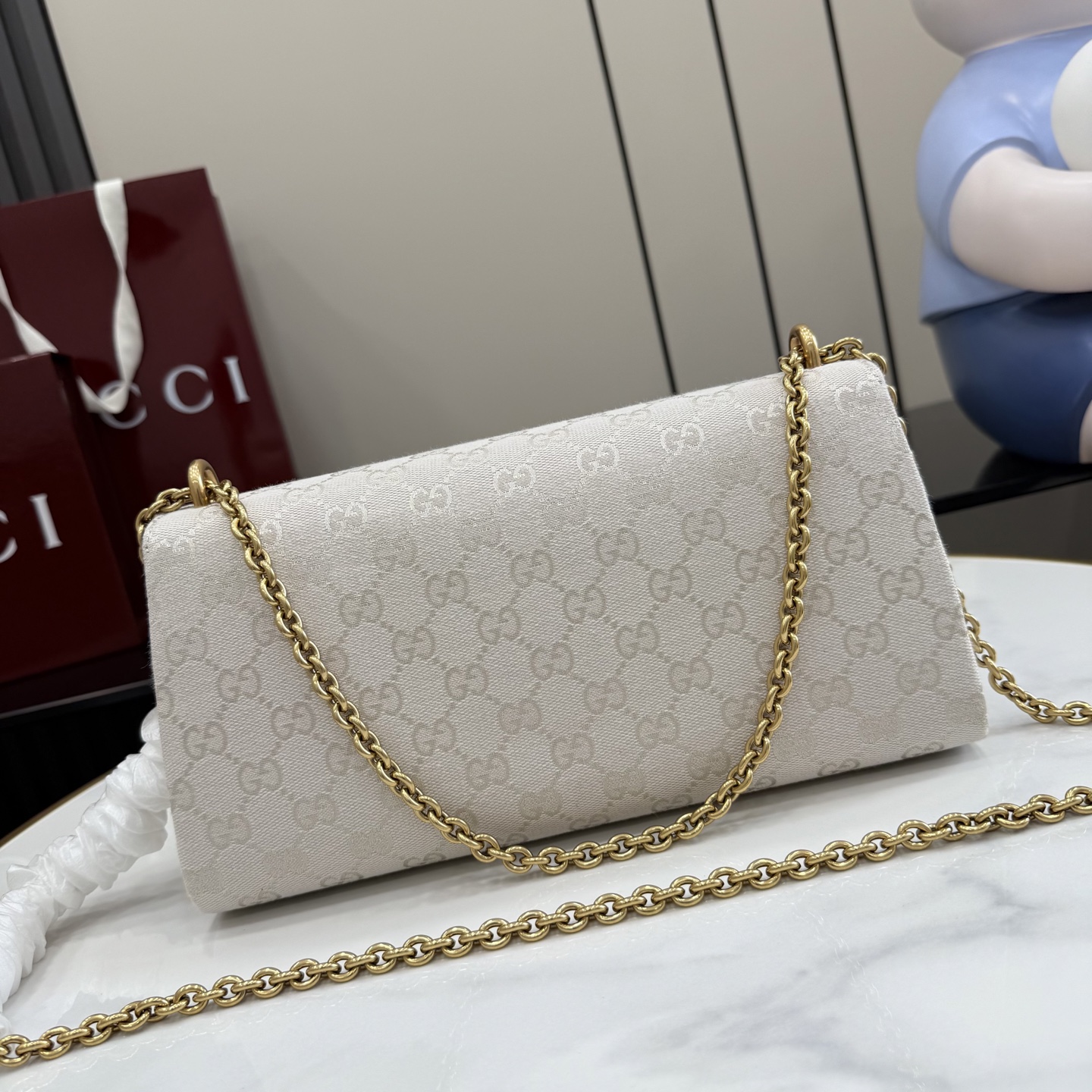 Gucci Dionysus Beige GG canvas shoulder everyday
