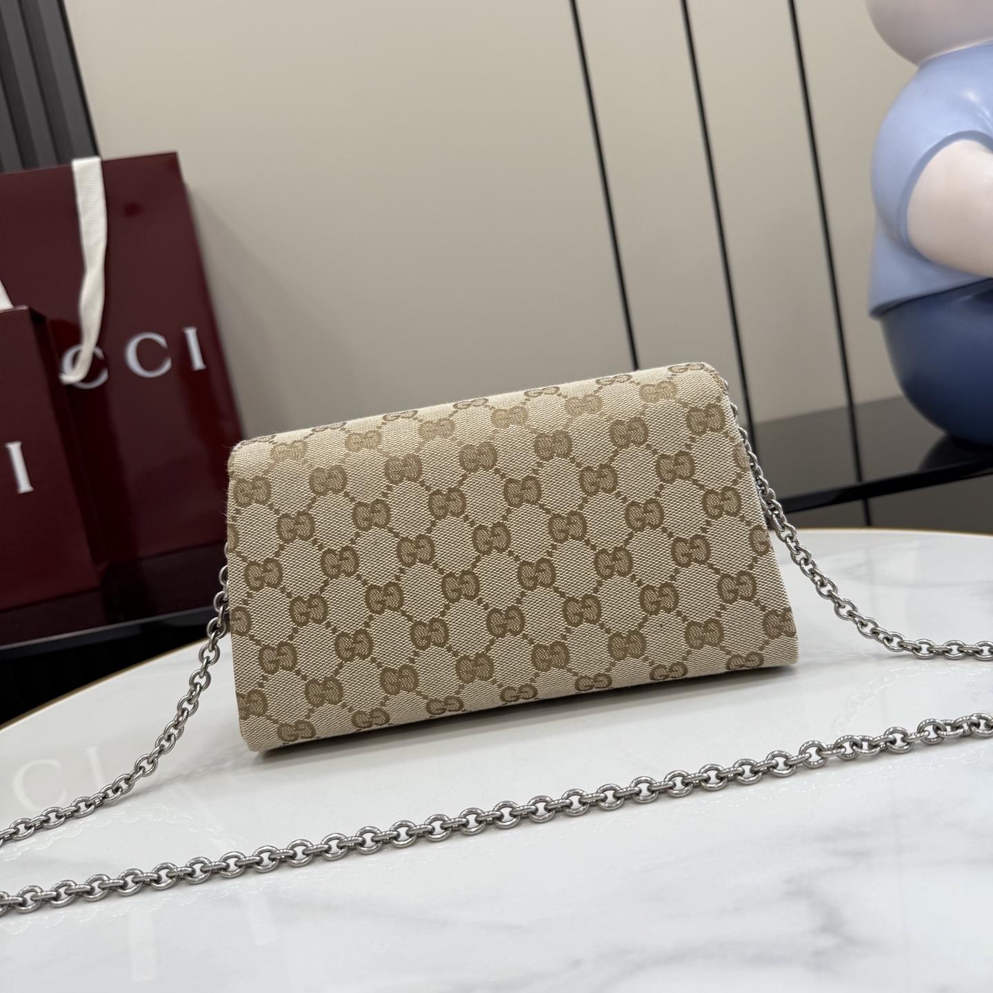Портмоне Gucci с цепочкой