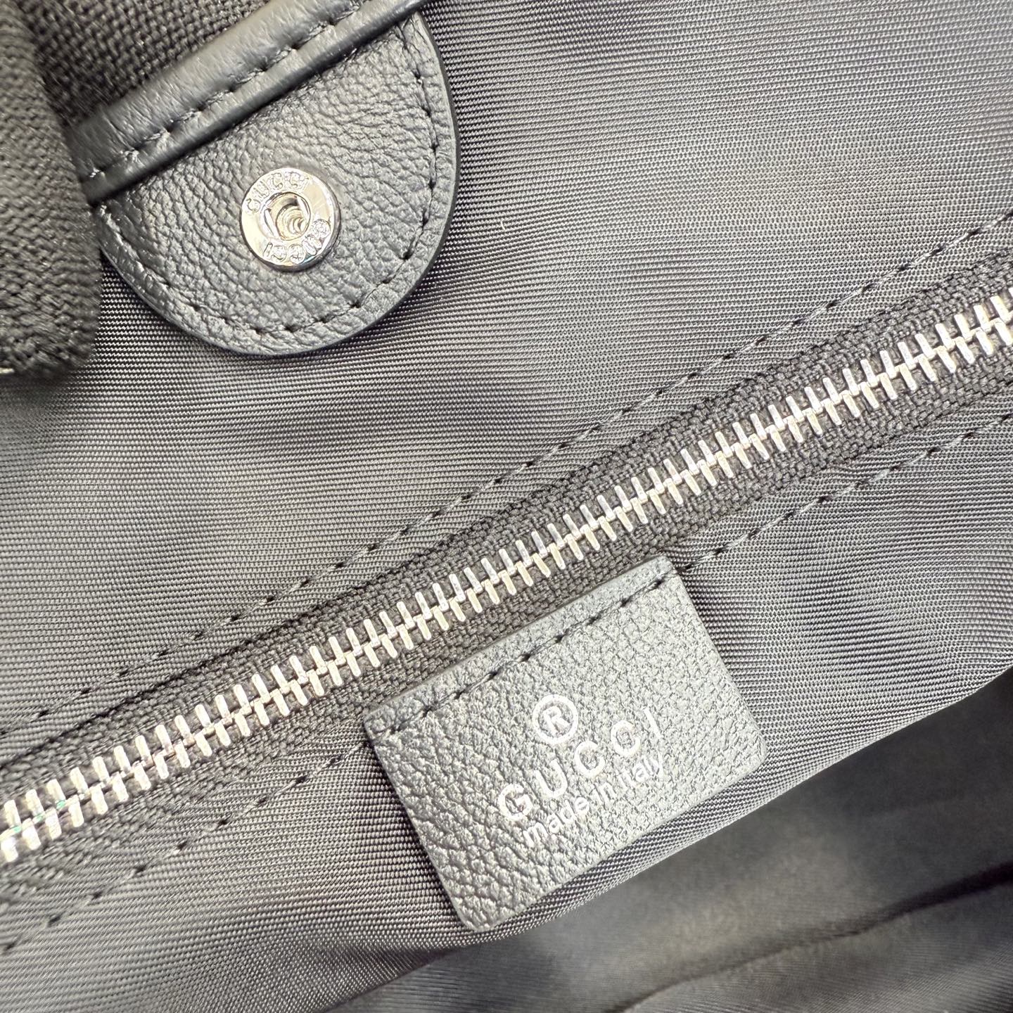 gucci tribeca black gg denim tote bag