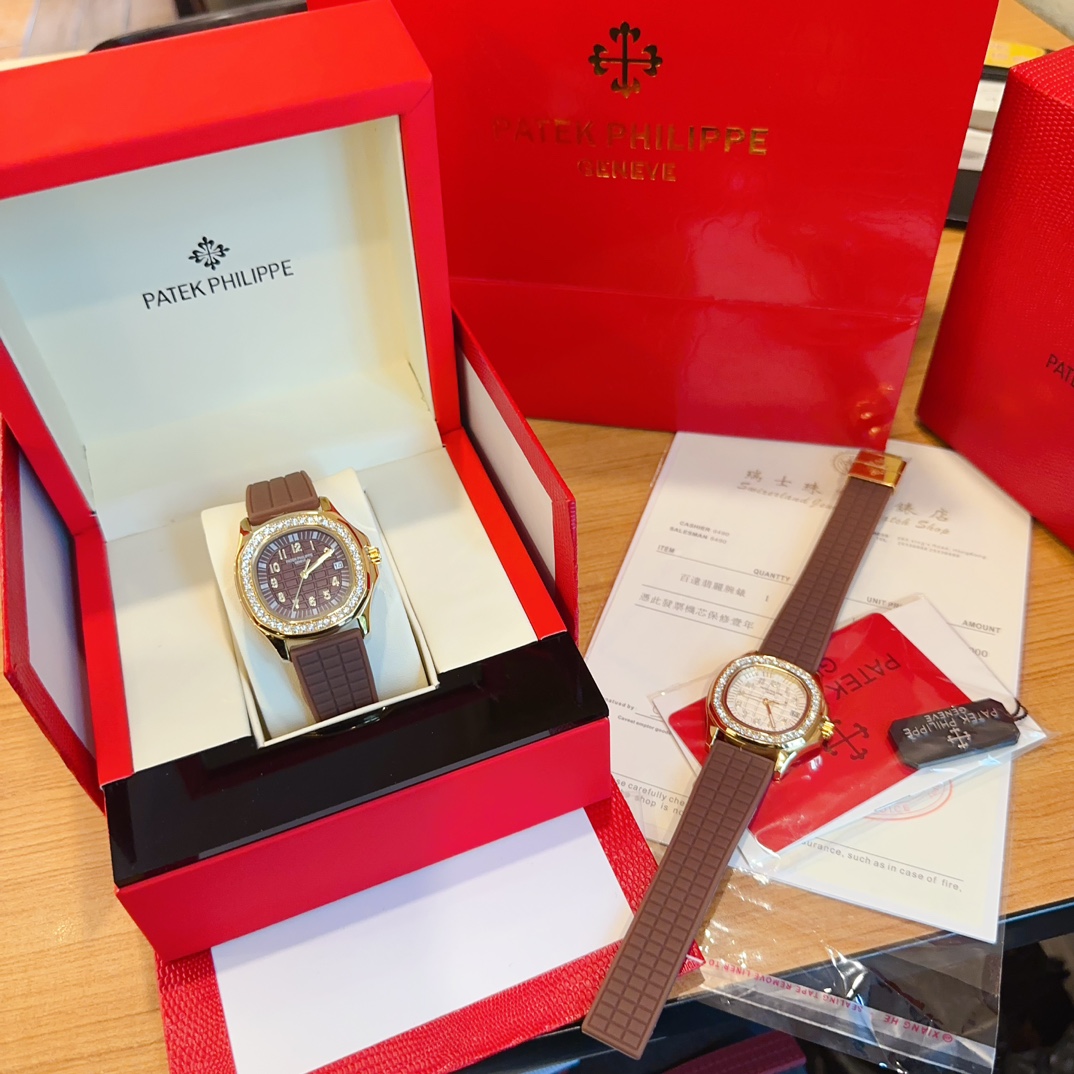 Elegant Women’s Watch with Gold Shell and Stainless Steel Style - 图片 4