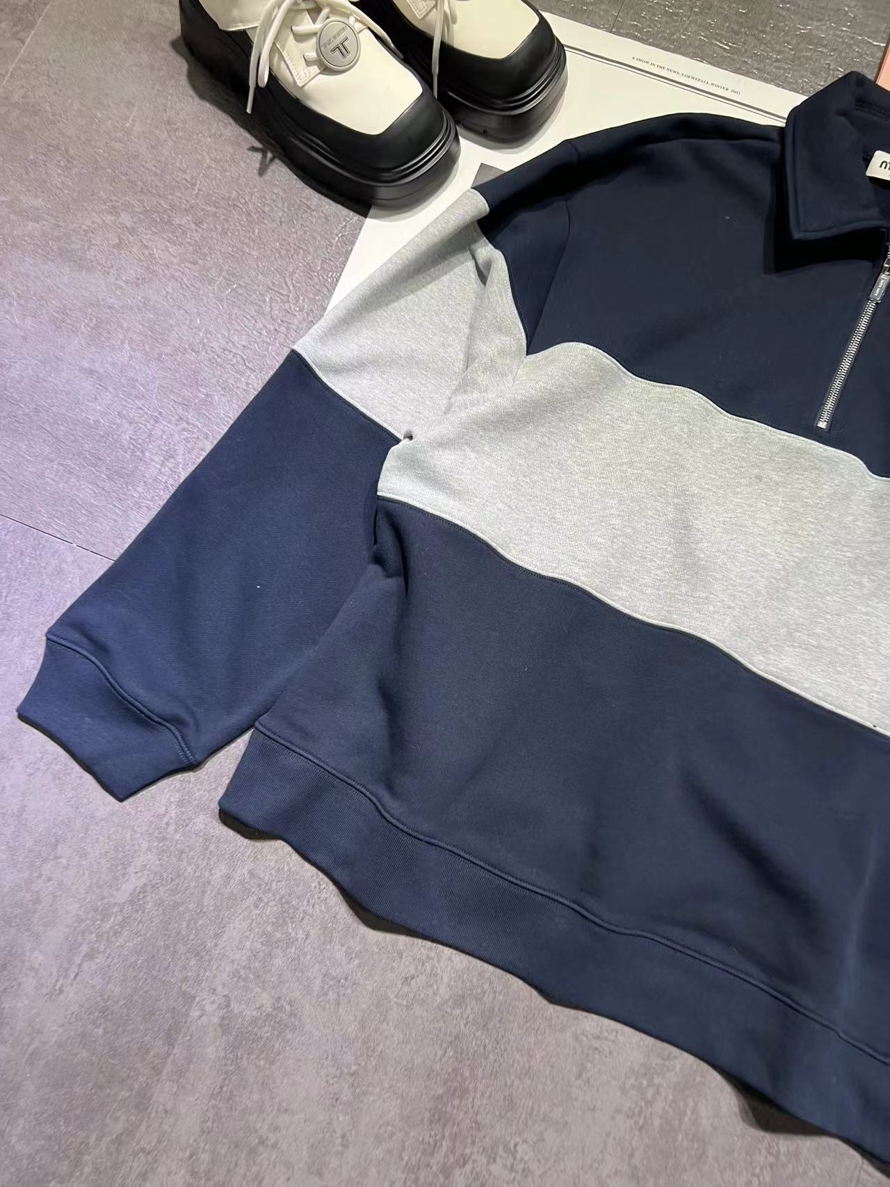 High Quality Women’s Clothes: Miumi’s Oversized Fashion with Custom Pure Cotton Fabrics - 图片 4