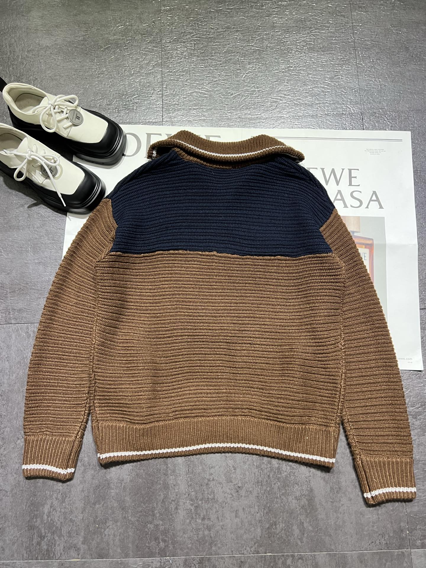 Miu Miu Inspired Knitted Cardigan - Striped Resort Style Knitwear 5 i1761717462393 7264 0 3