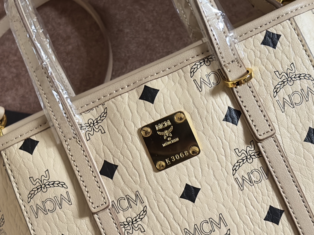 MCM MCM mini菜篮子AREN VISETOS拉链购物袋
