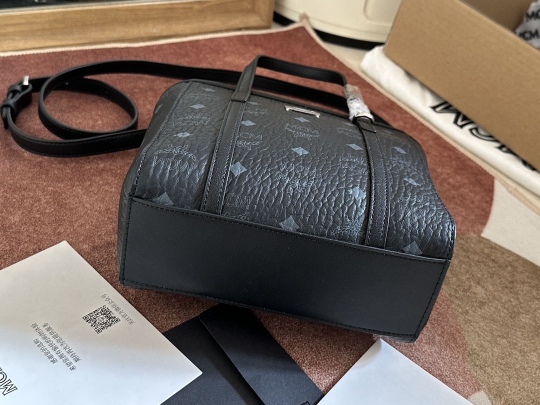 MCM MCM mini菜篮子AREN VISETOS拉链购物袋