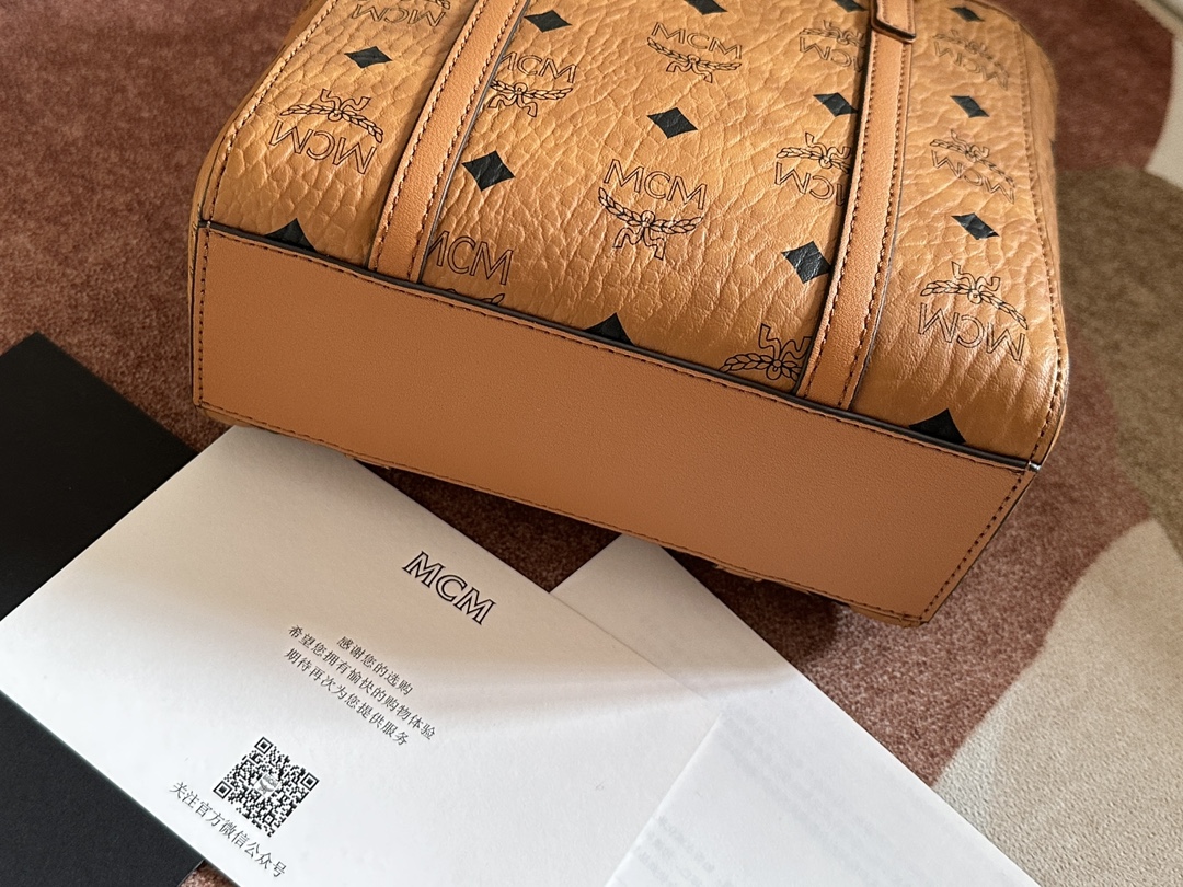MCM MCM mini菜篮子AREN VISETOS拉链购物袋